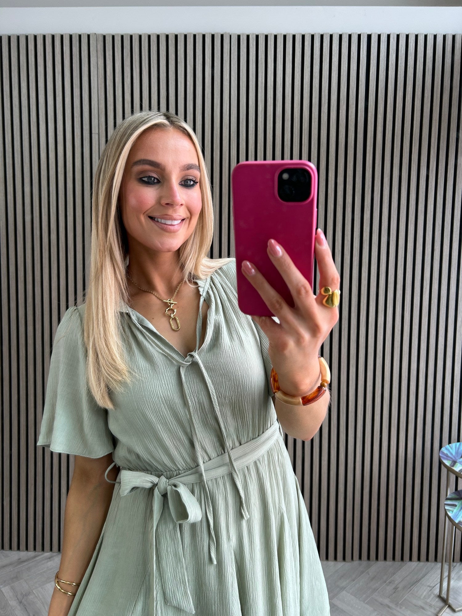 Marnie Green dress - Image 3