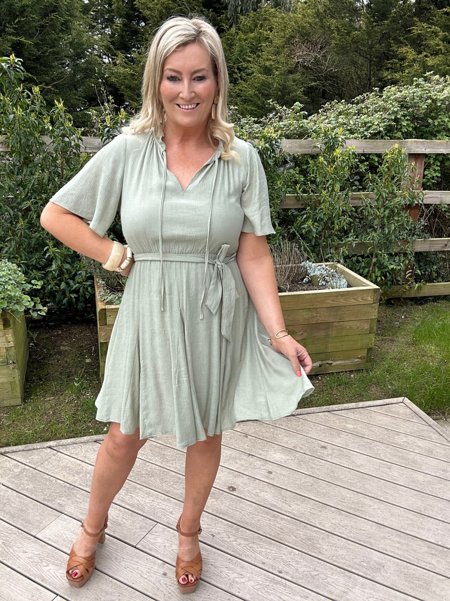 Marnie Green dress - Image 17