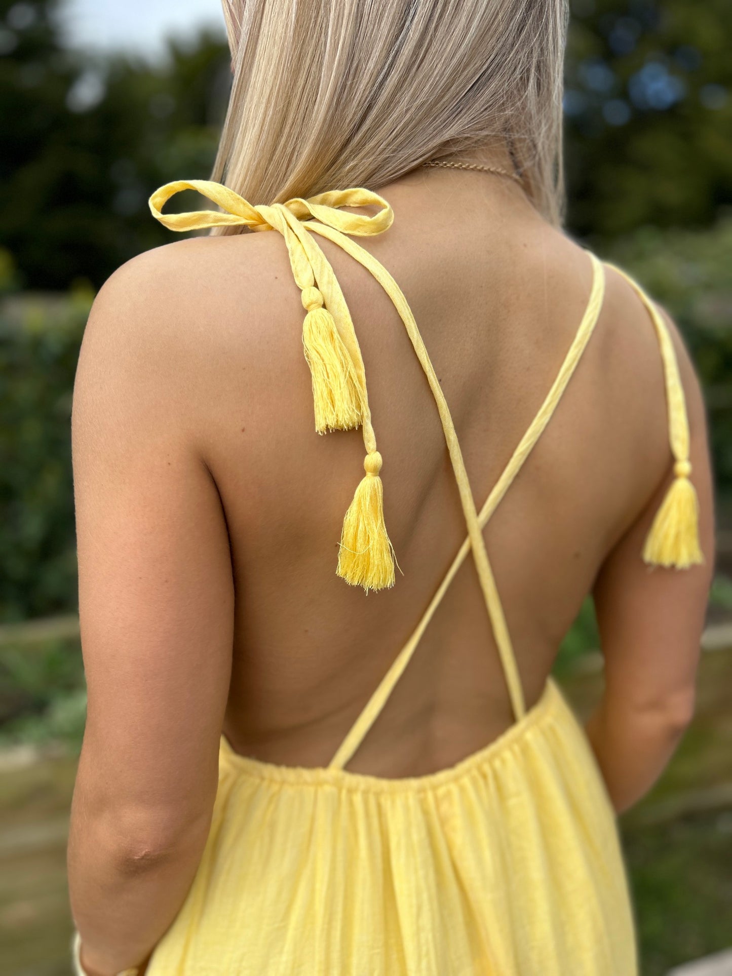Mabel Yellow Sundress - Image 5