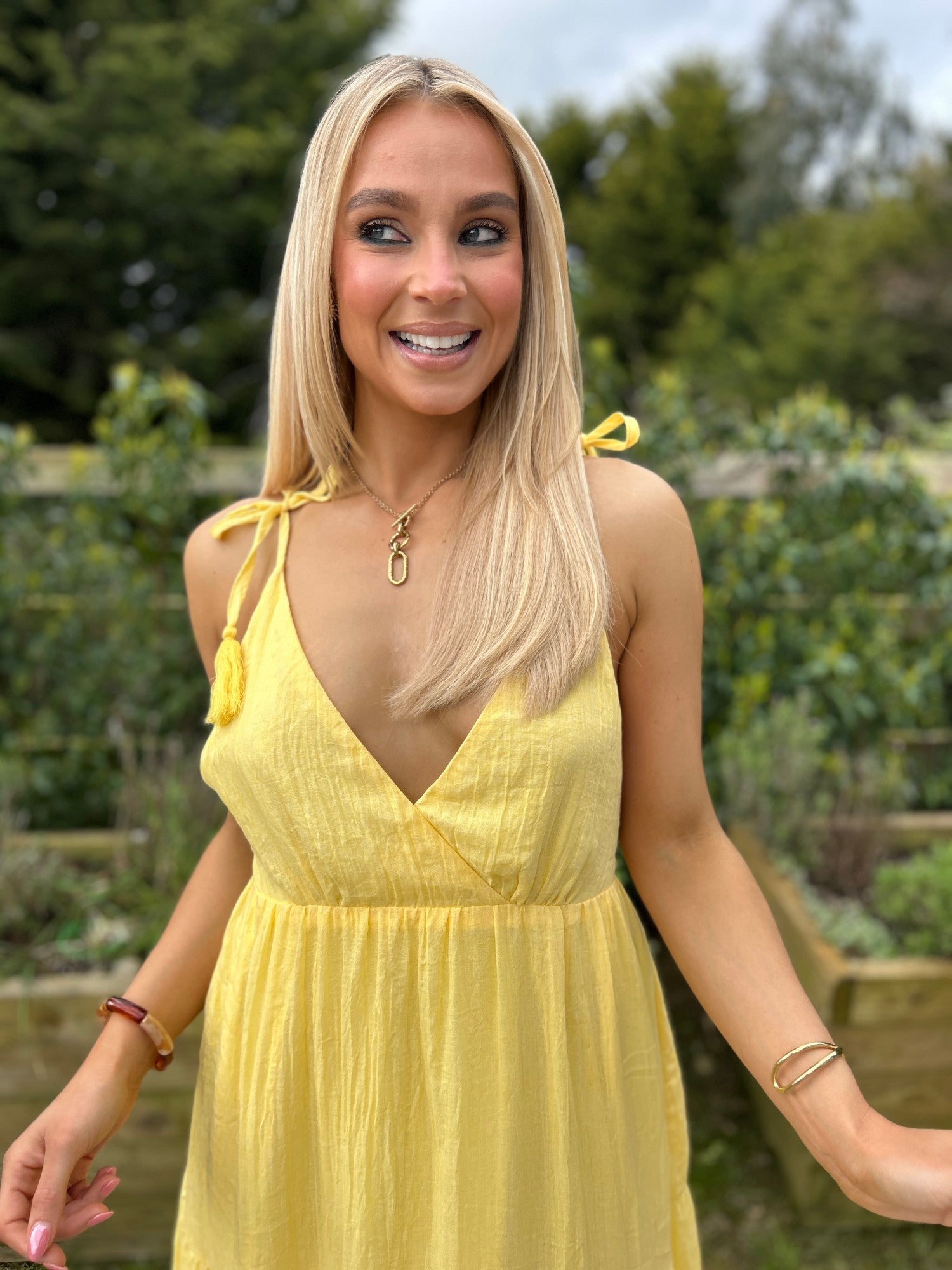 Mabel Yellow Sundress - Image 9