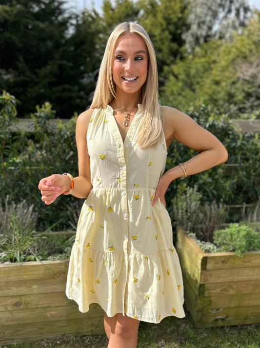 Bronte Lemon Dress - Image unknown