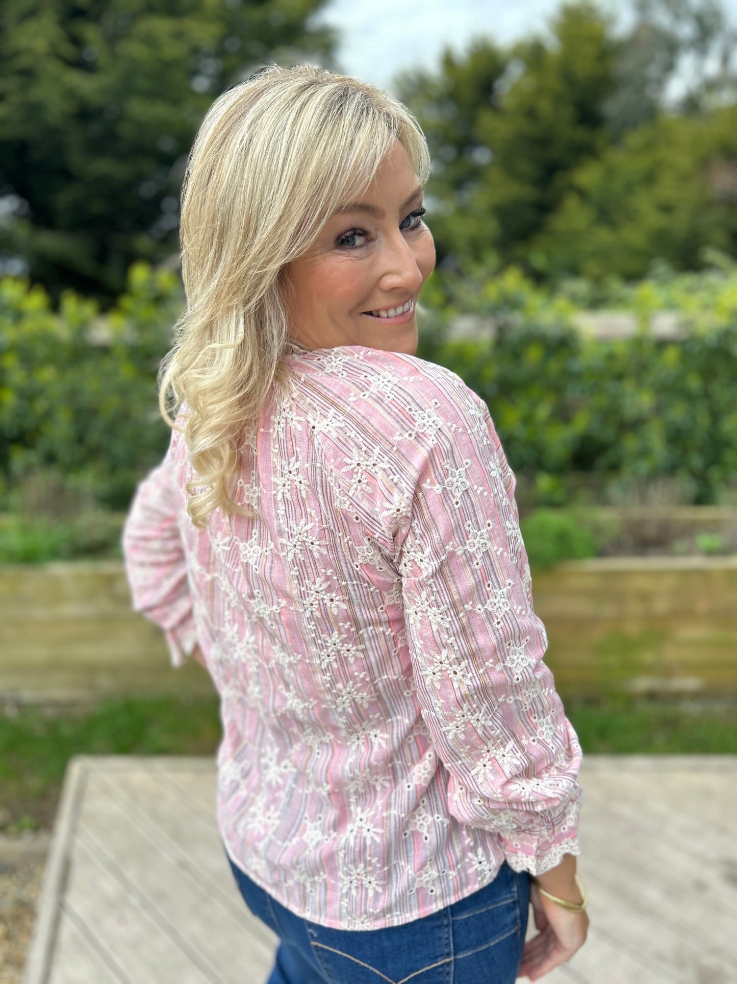 Meg Broderie Shirt - Image 6