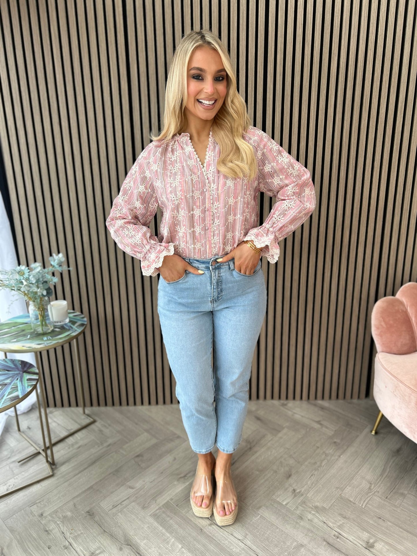 Meg Broderie Shirt - Image 11