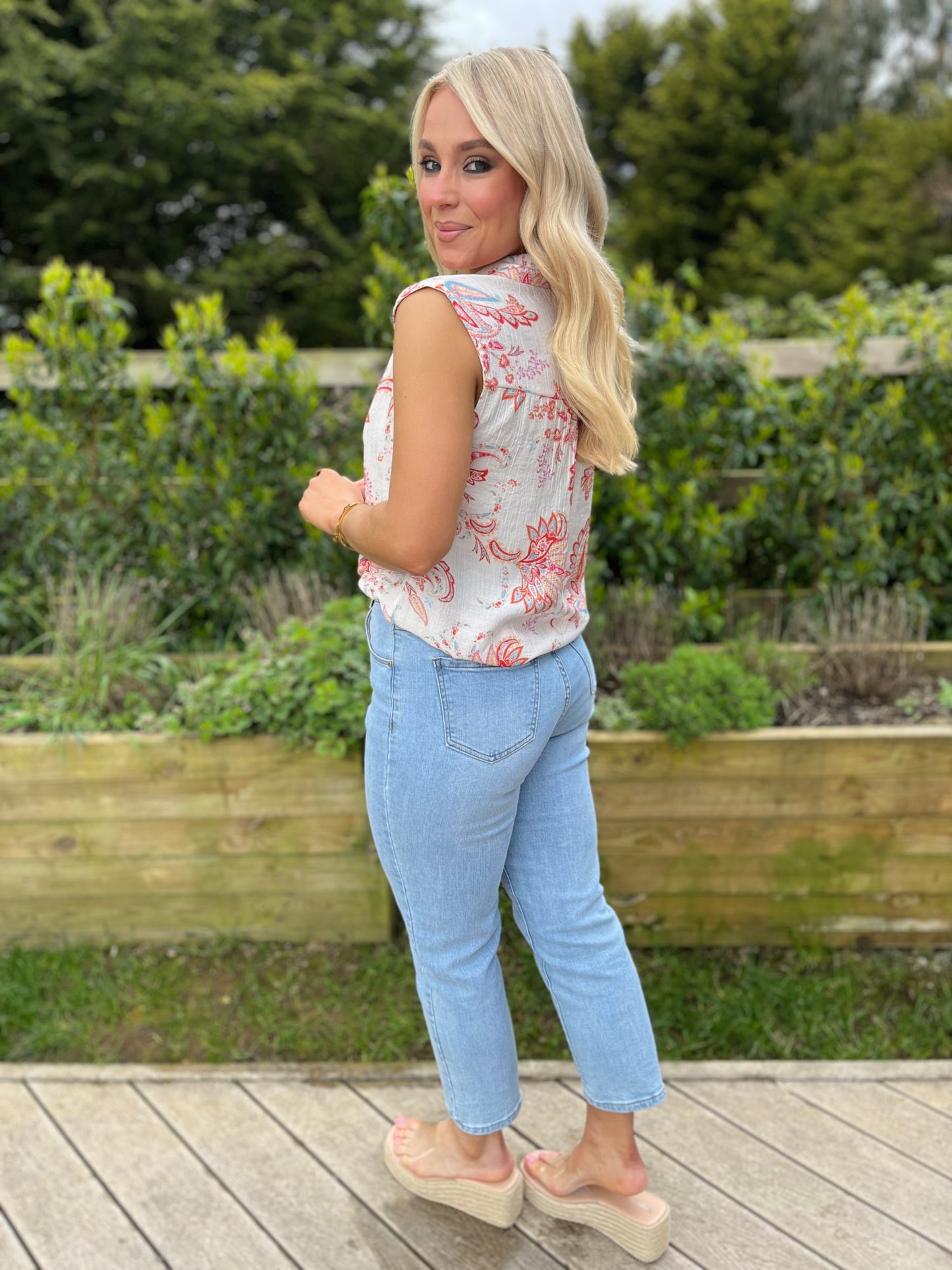 Iris Paisley Shirt - Image 4