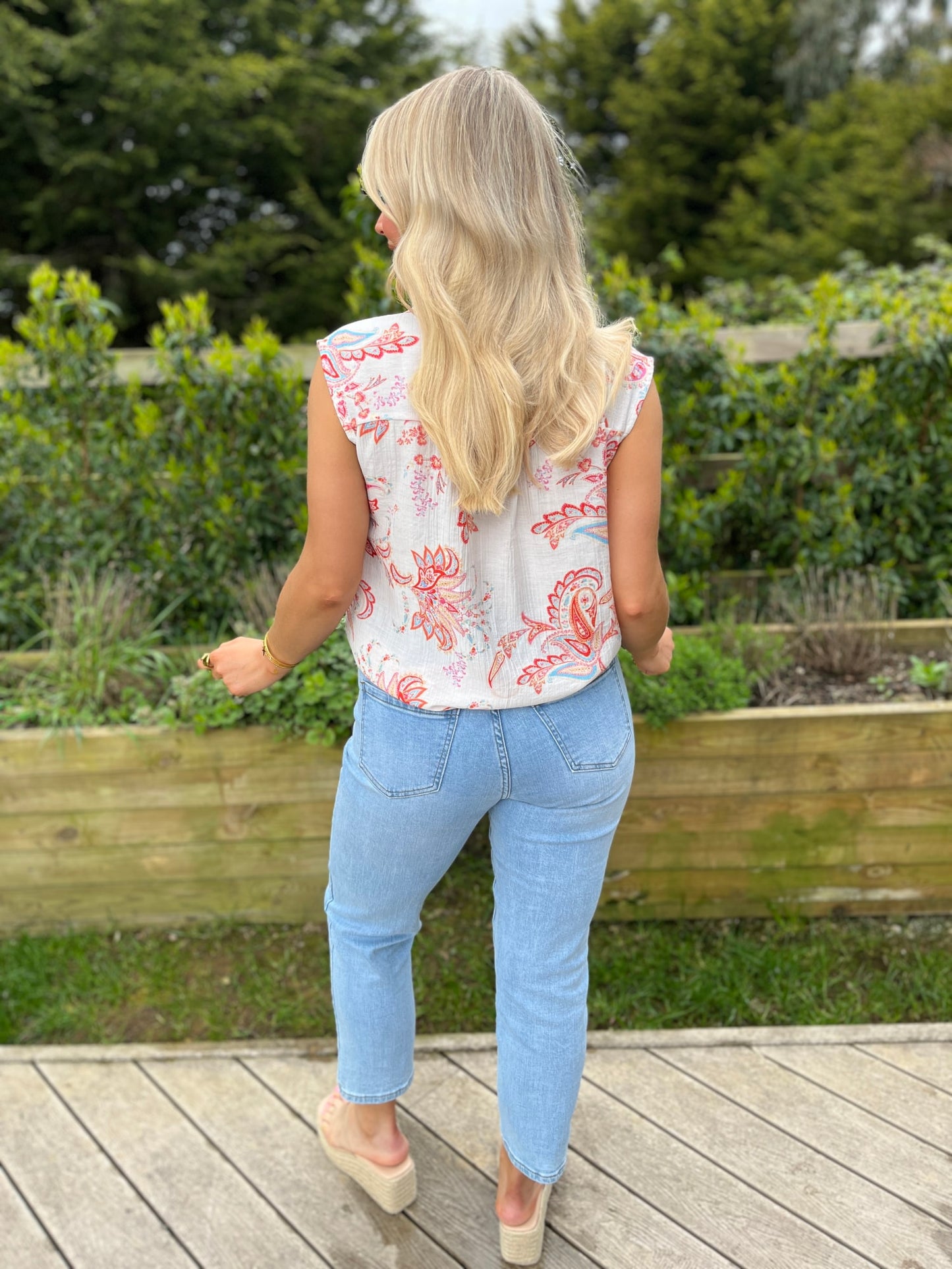 Iris Paisley Shirt - Image 6