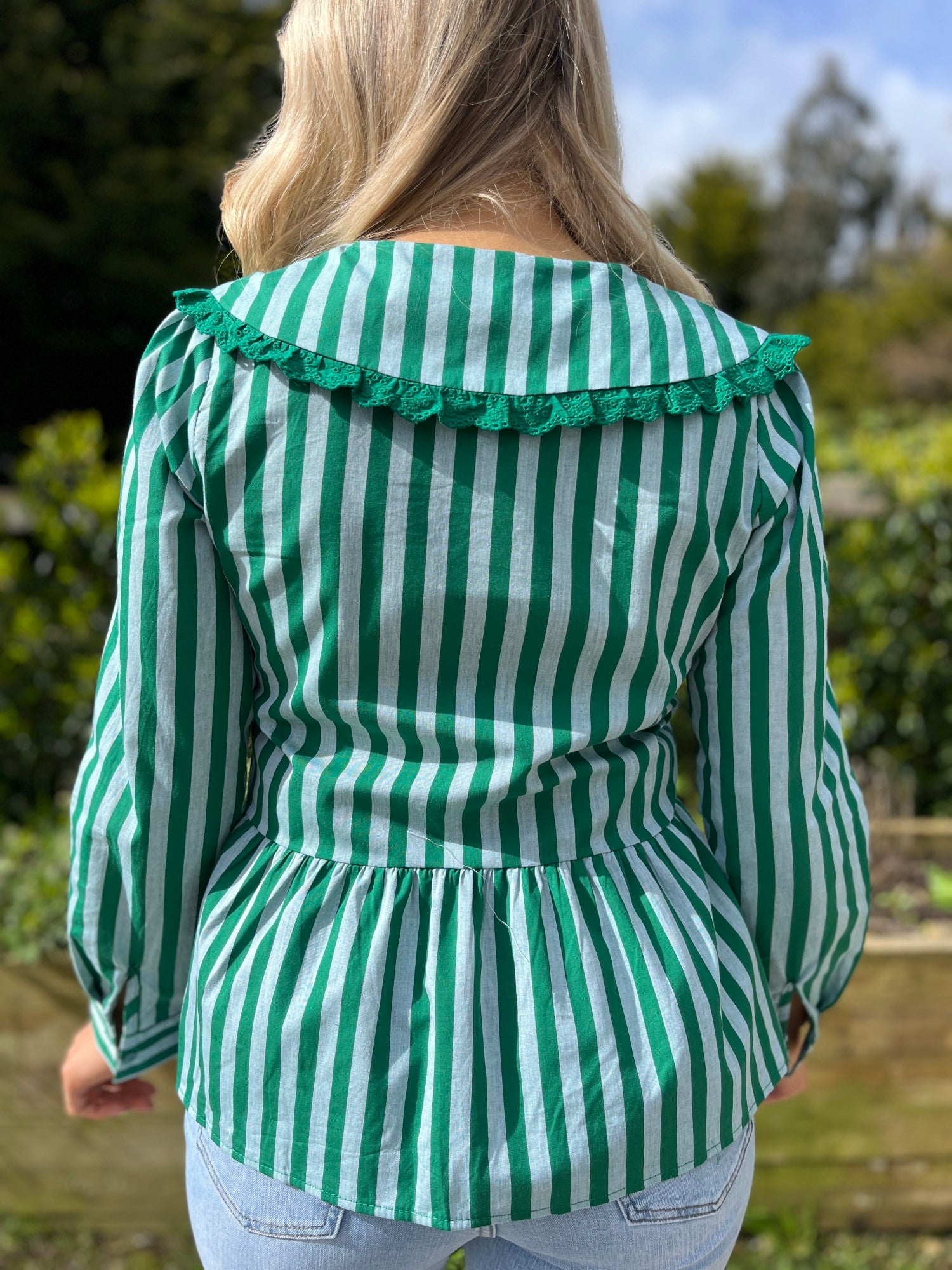 Pia  Green shirt - Image 3