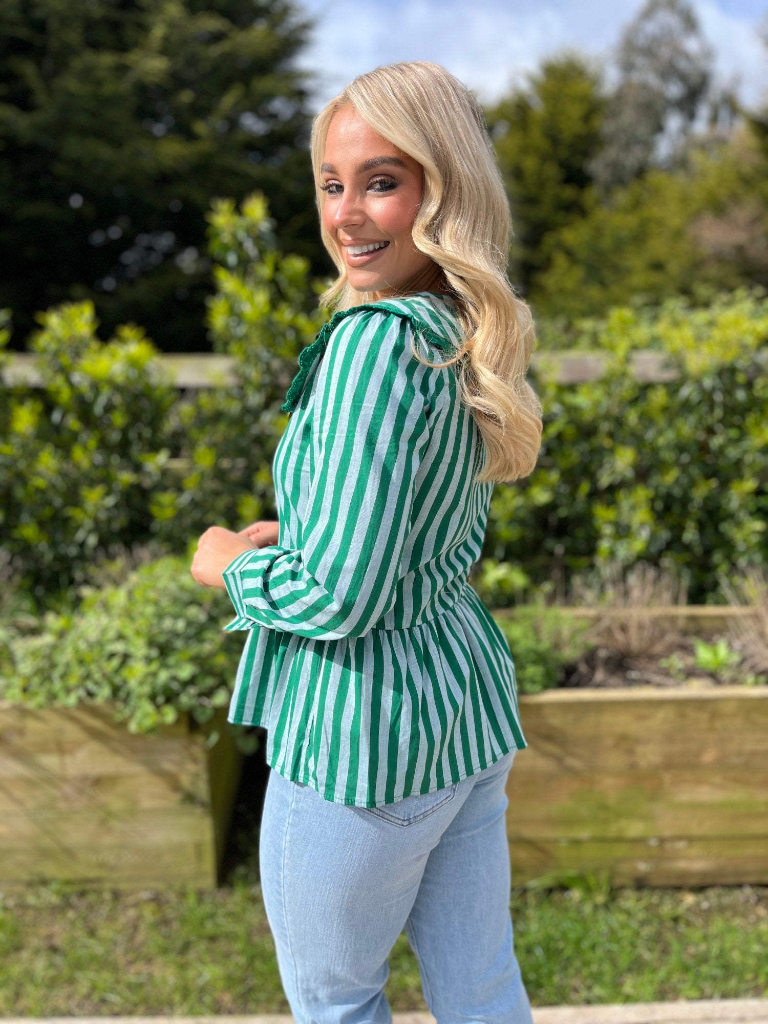 Pia  Green shirt - Image 4