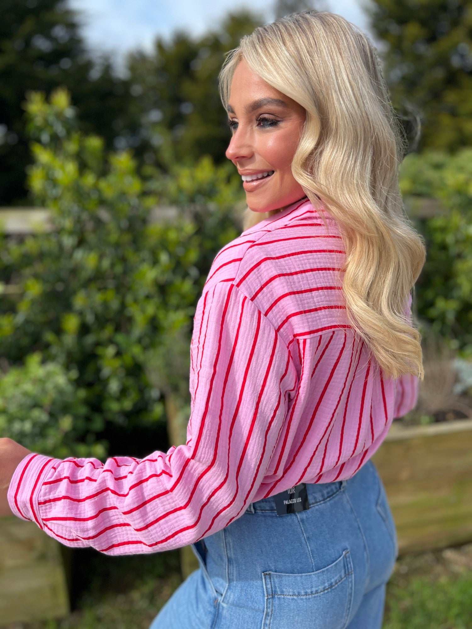Jessica Stripe Shirt - Image 5