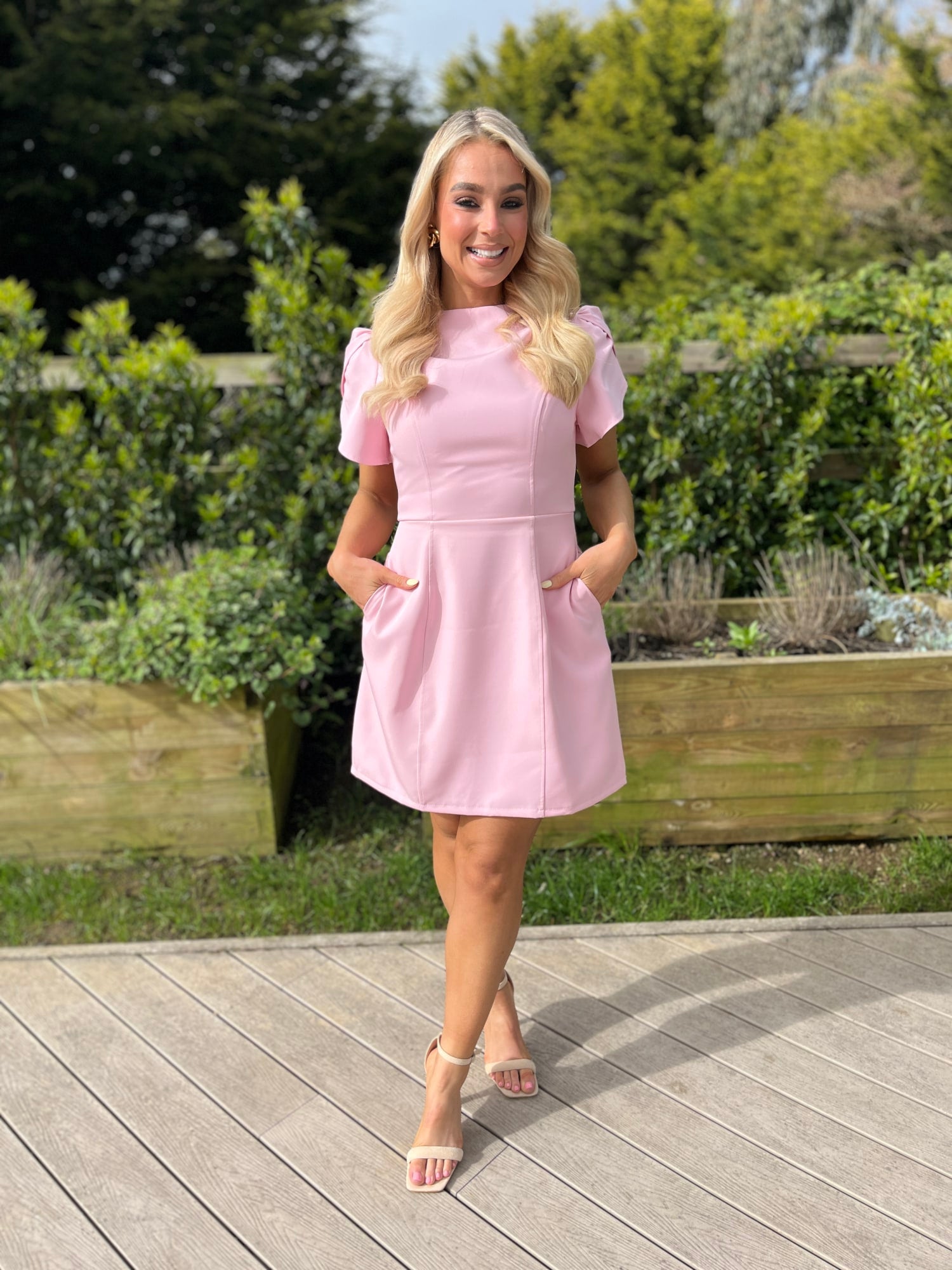 Ami Mini Dress Pink - Image unknown