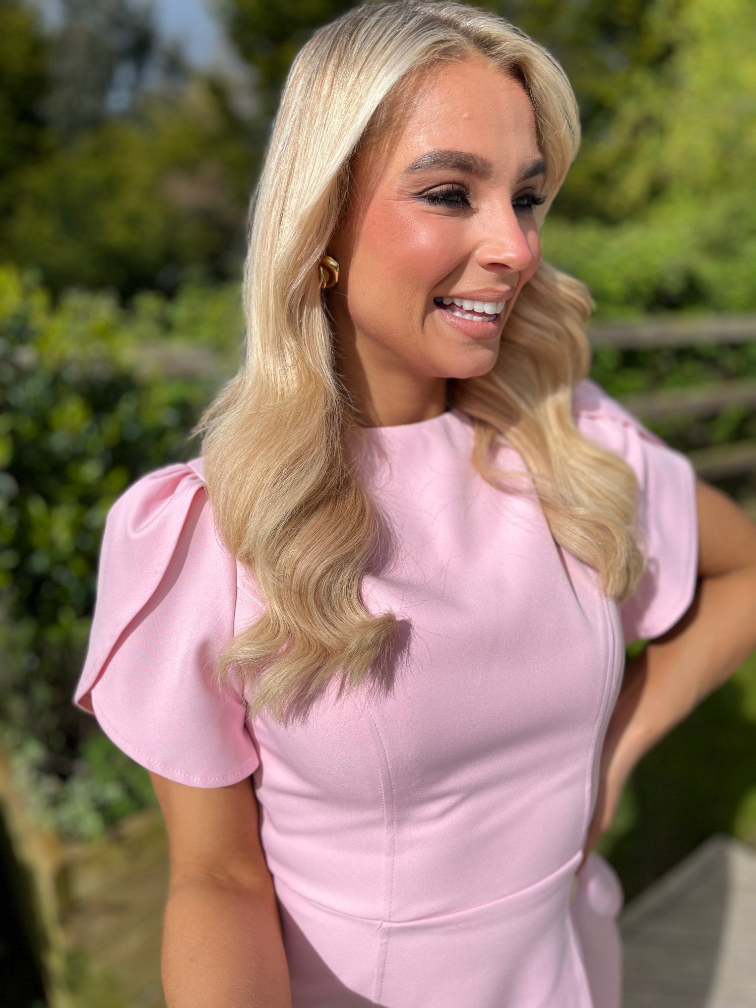 Ami Mini Dress Pink - Image 3