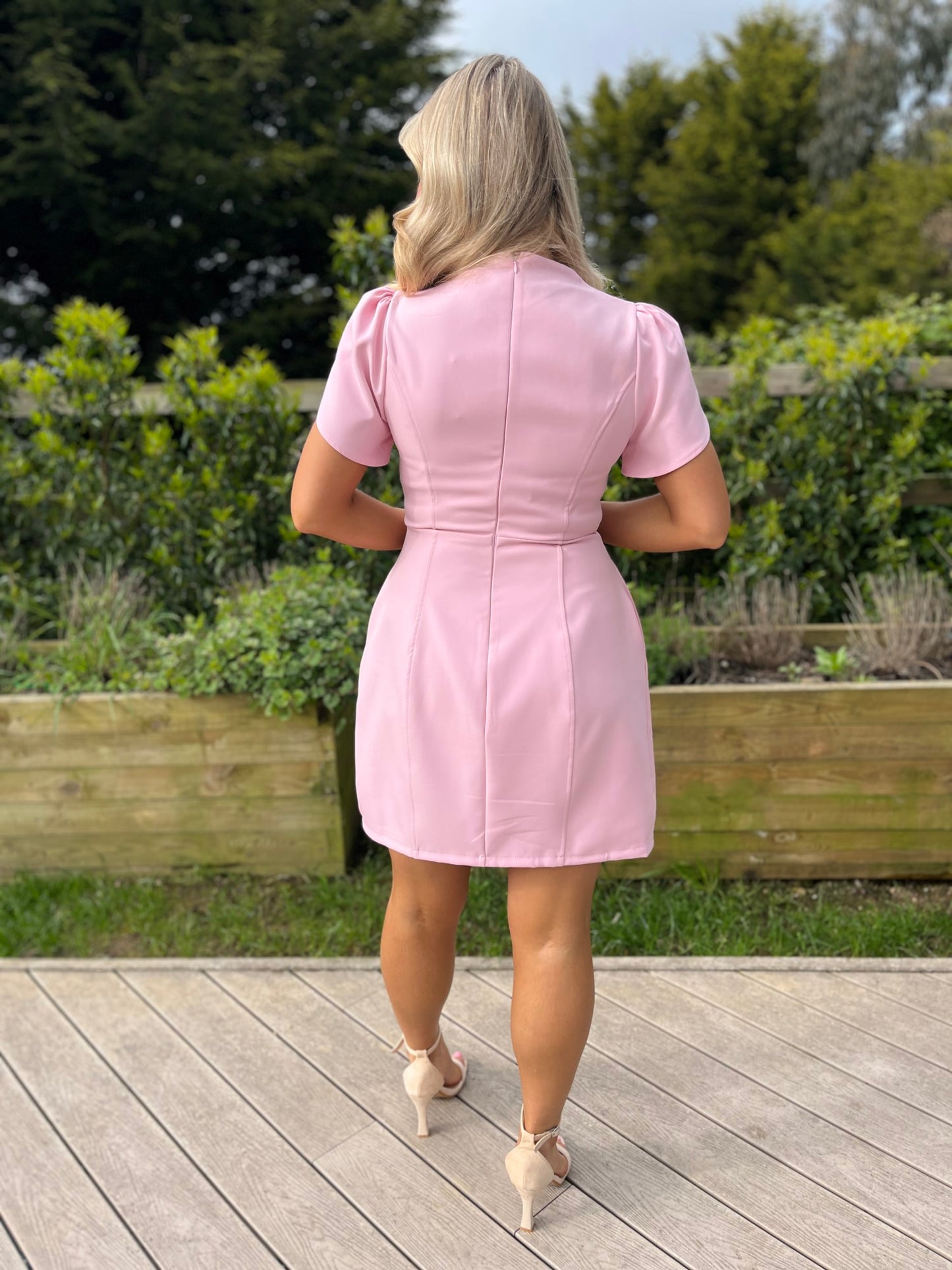 Ami Mini Dress Pink - Image 5
