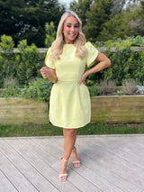 Ami Mini Dress Yellow - Image unknown