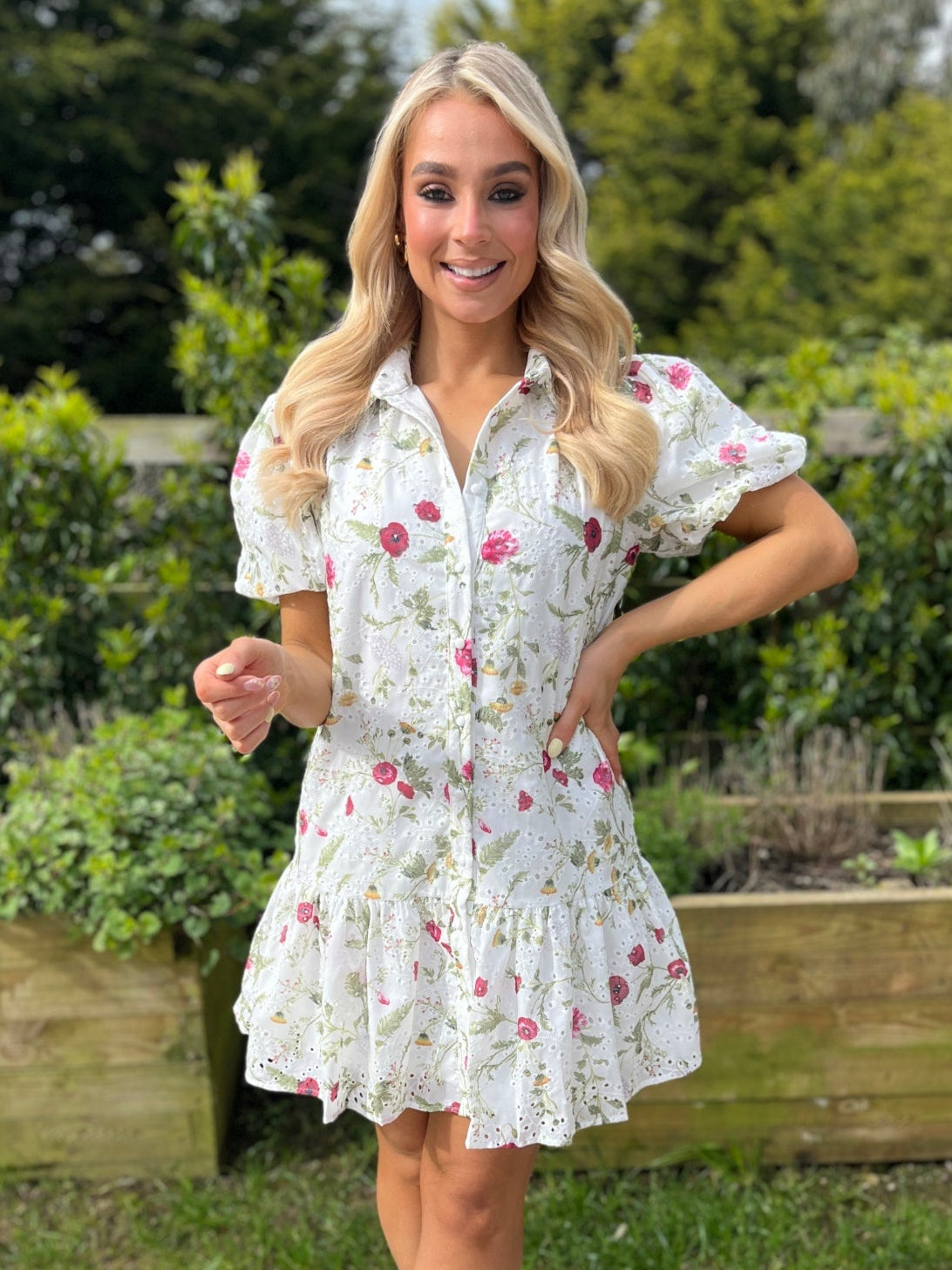 Primrose Mini Dress White - Image unknown