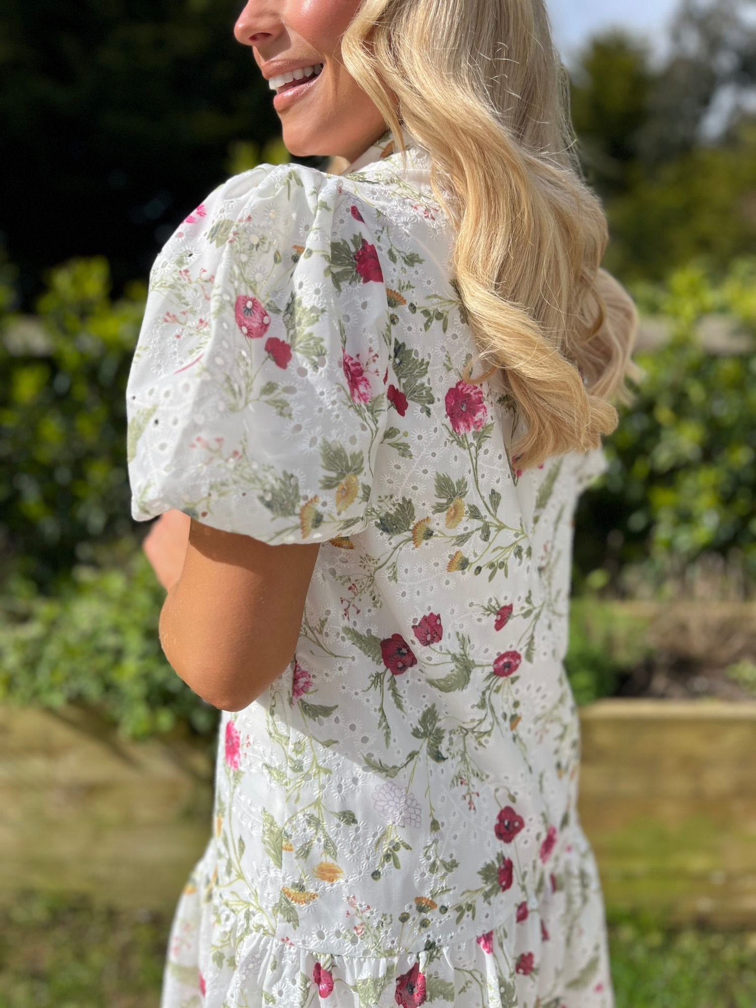 Primrose Mini Dress White - Image 6