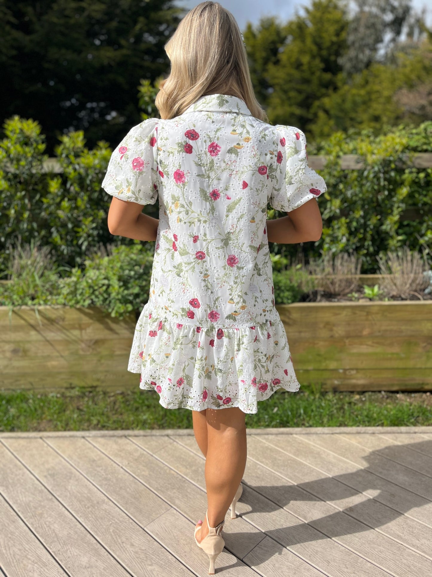 Primrose Mini Dress White - Image 7