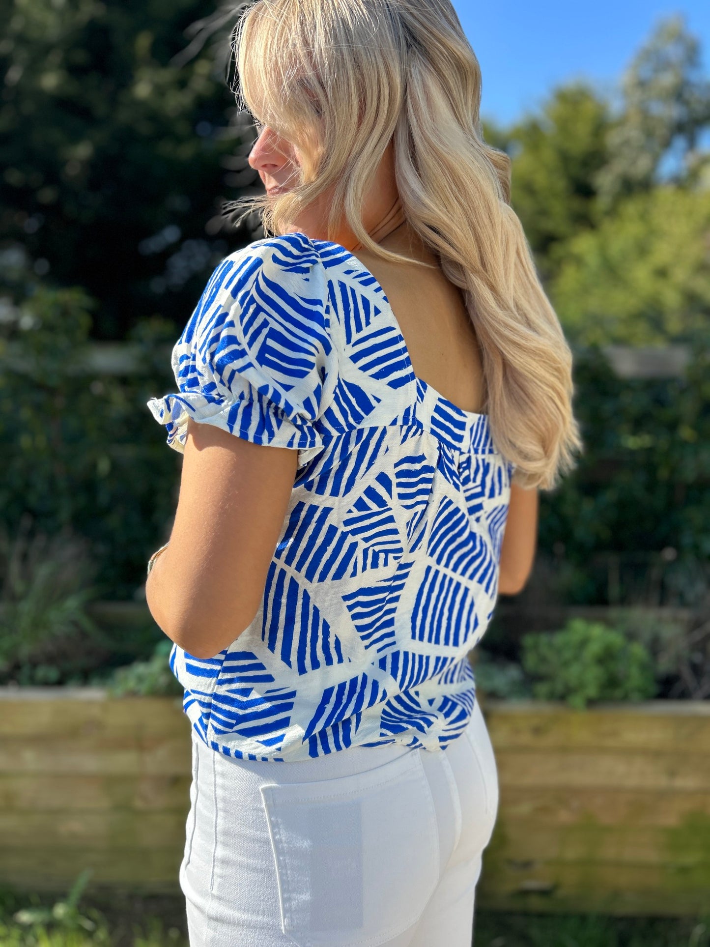 Dolly Top Blue - Image 4