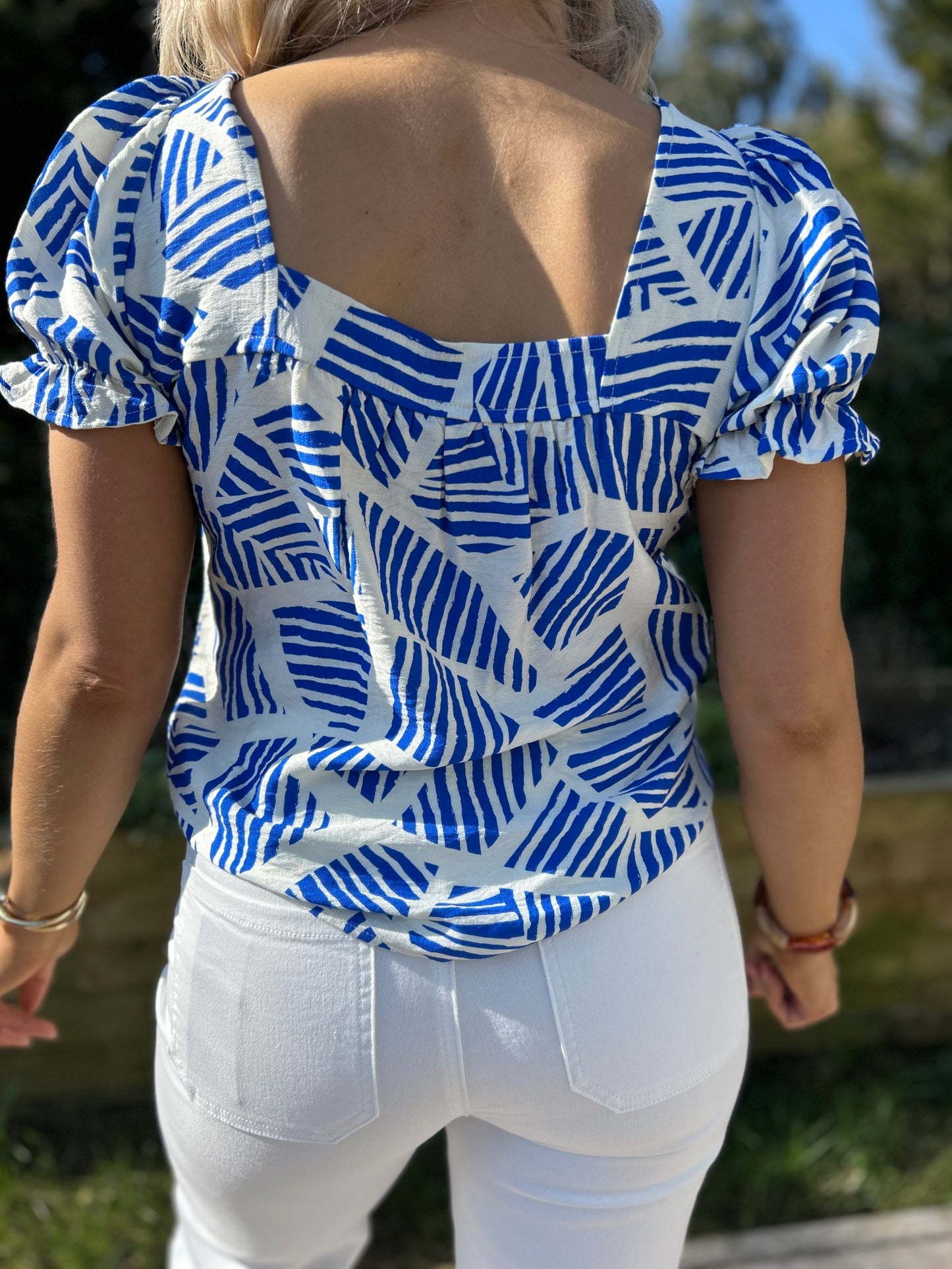 Dolly Top Blue - Image 7