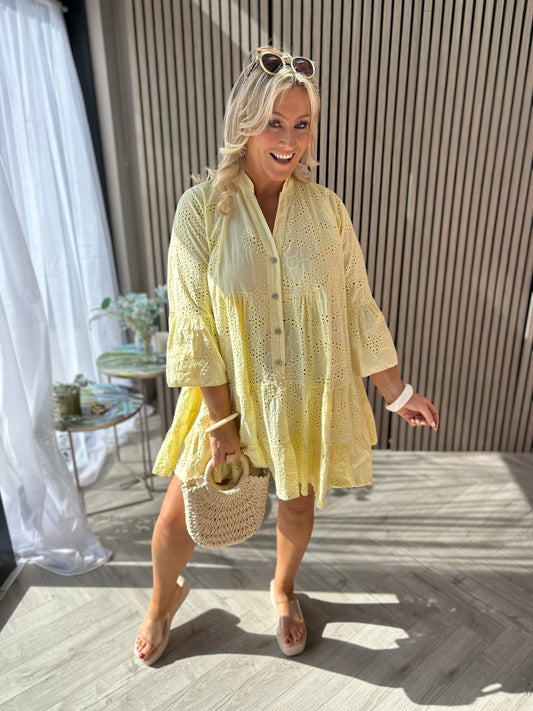 Penelope Dress Yellow - Image unknown