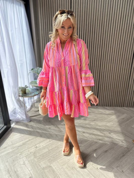 Penelope Dress Multi - Image unknown