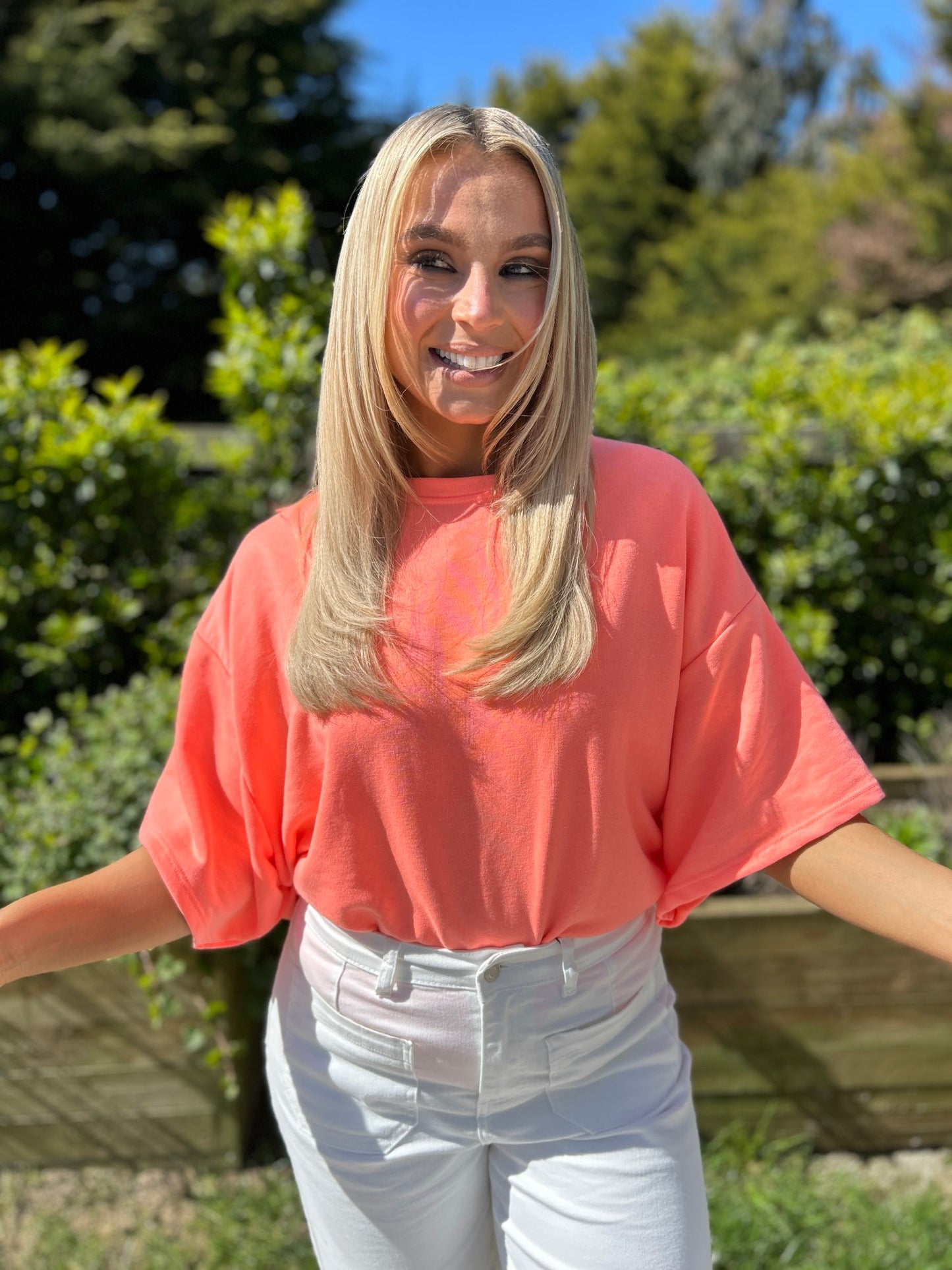 Thea Top Coral - Image 4