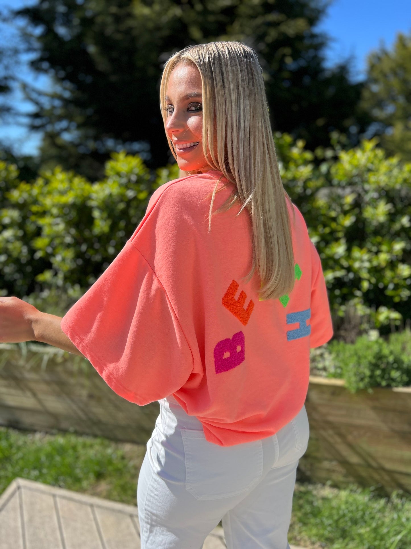 Thea Top Coral - Image 3