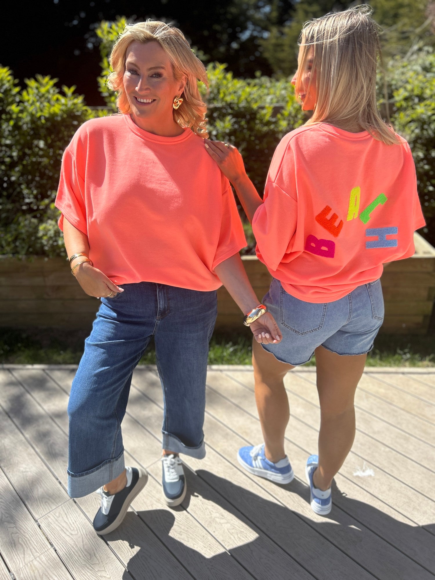 Thea Top Coral - Image 1