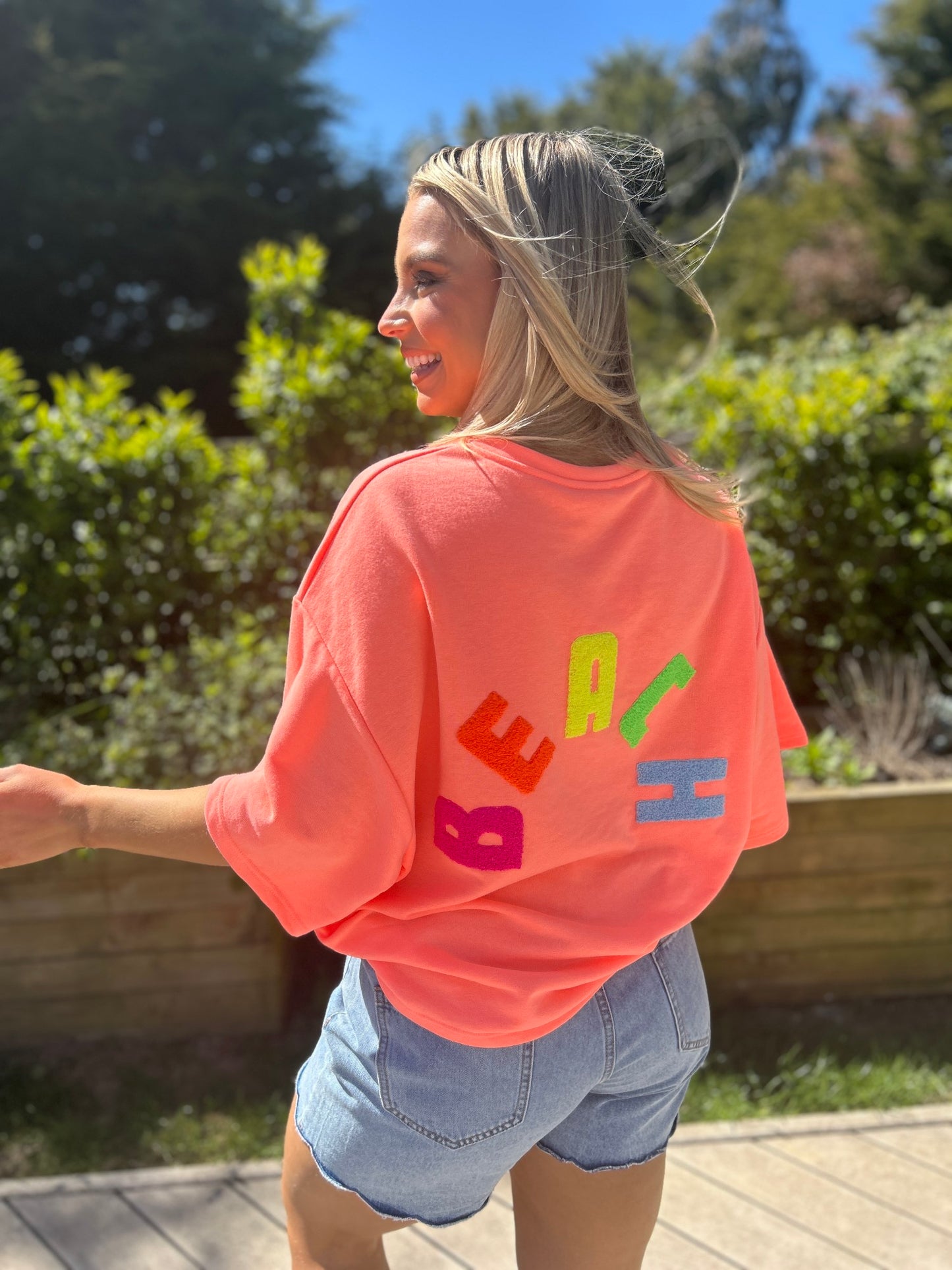 Thea Top Coral - Image 12