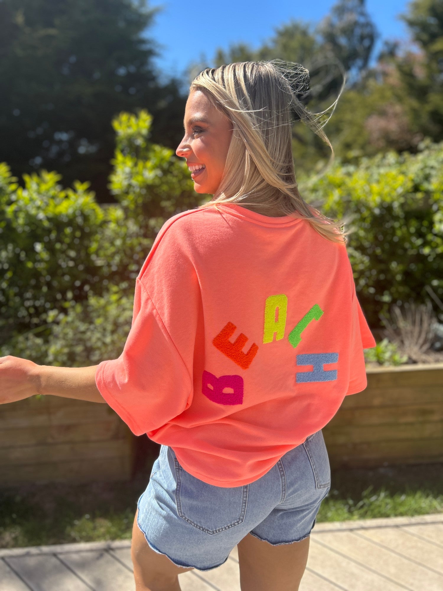 Thea Top Coral - Image 12