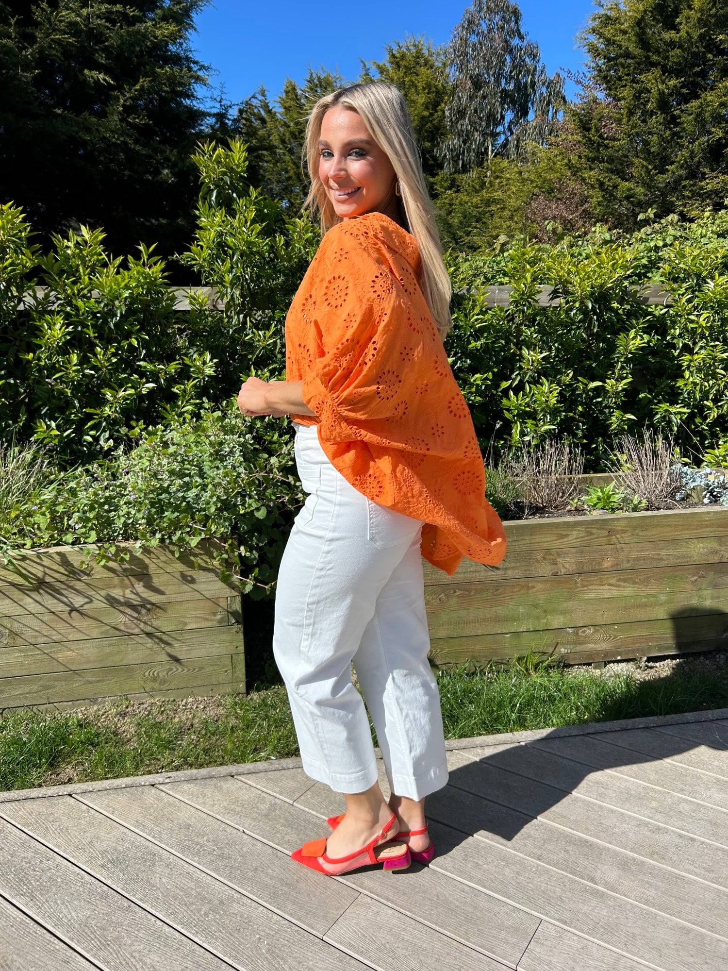 Lottie Blouse Orange