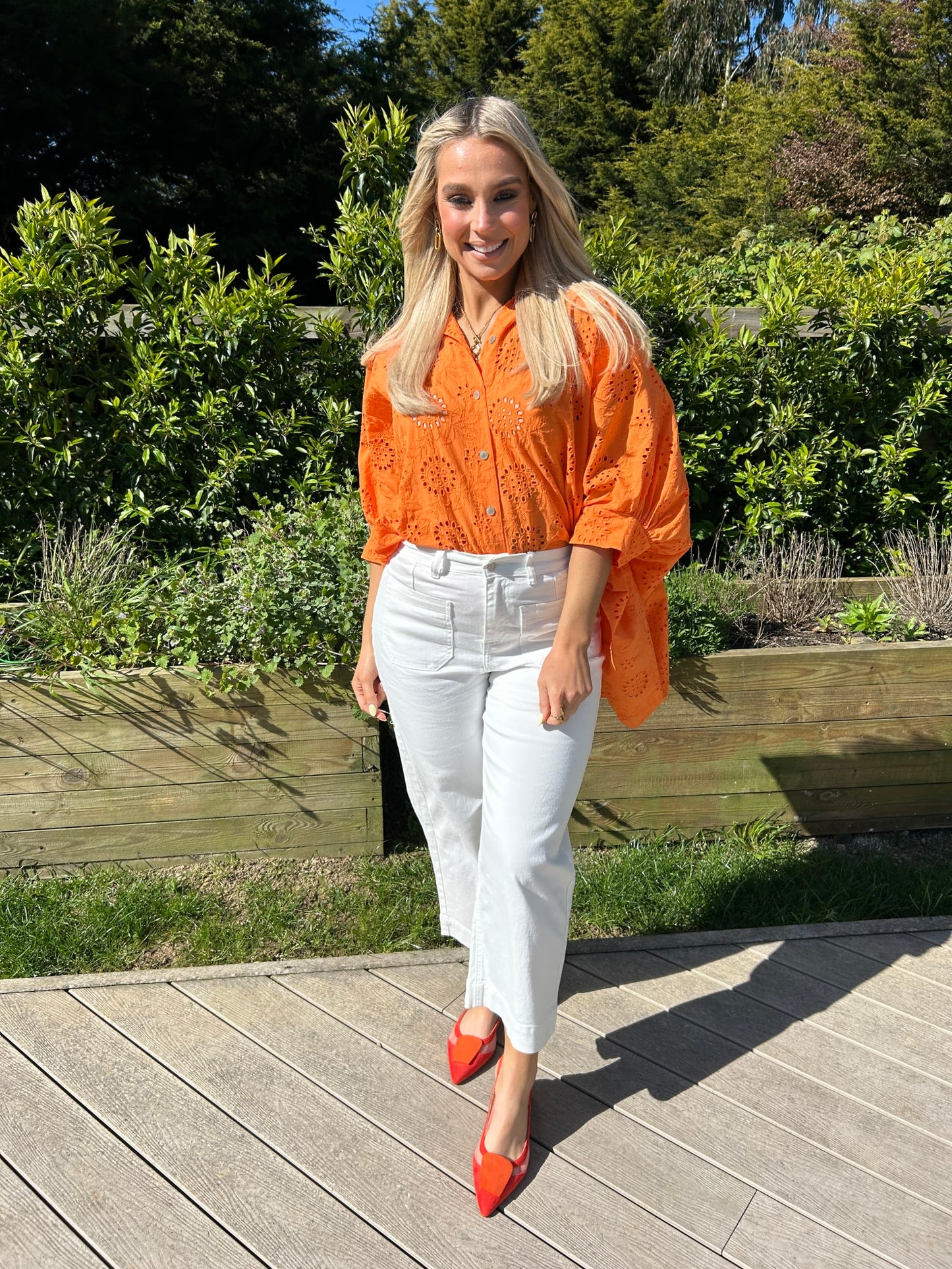 Lottie Blouse Orange