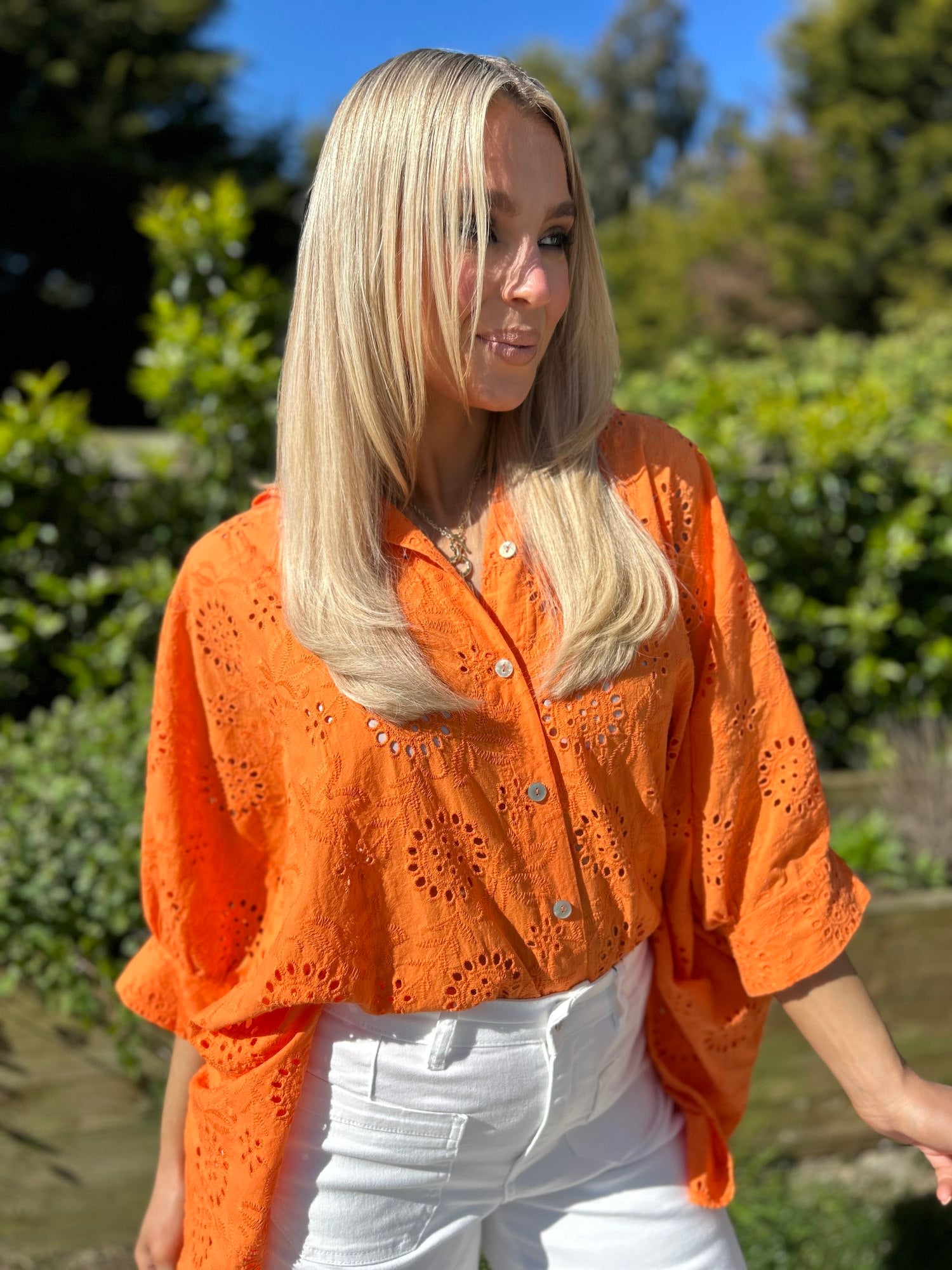 Lottie Blouse Orange