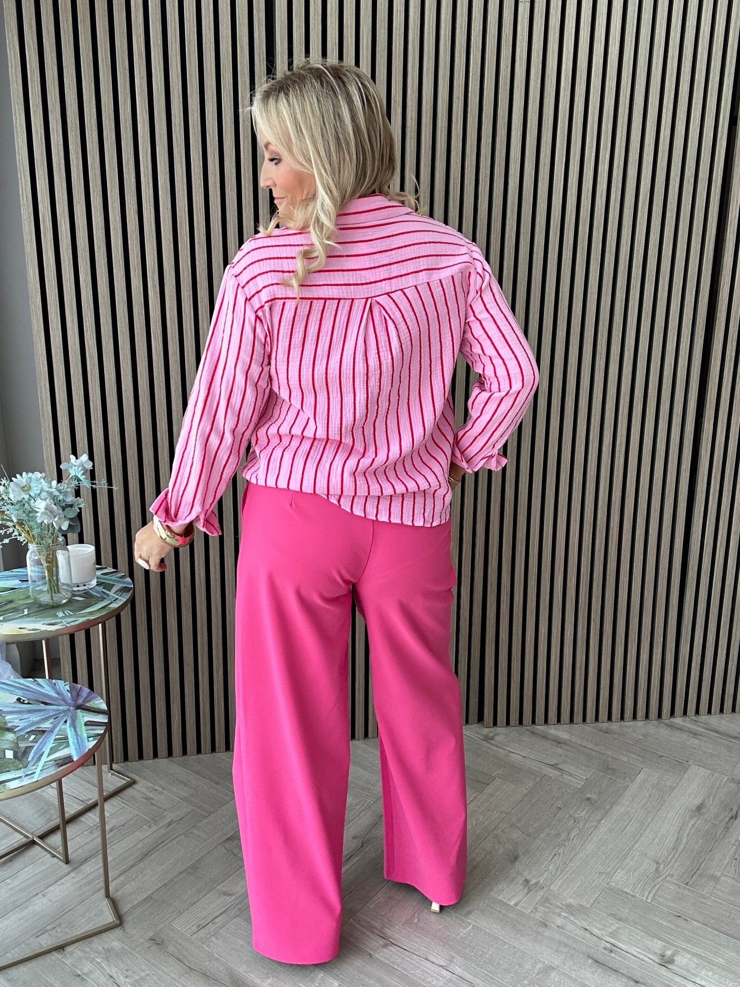 Jo Trousers Fuschia - Image 2