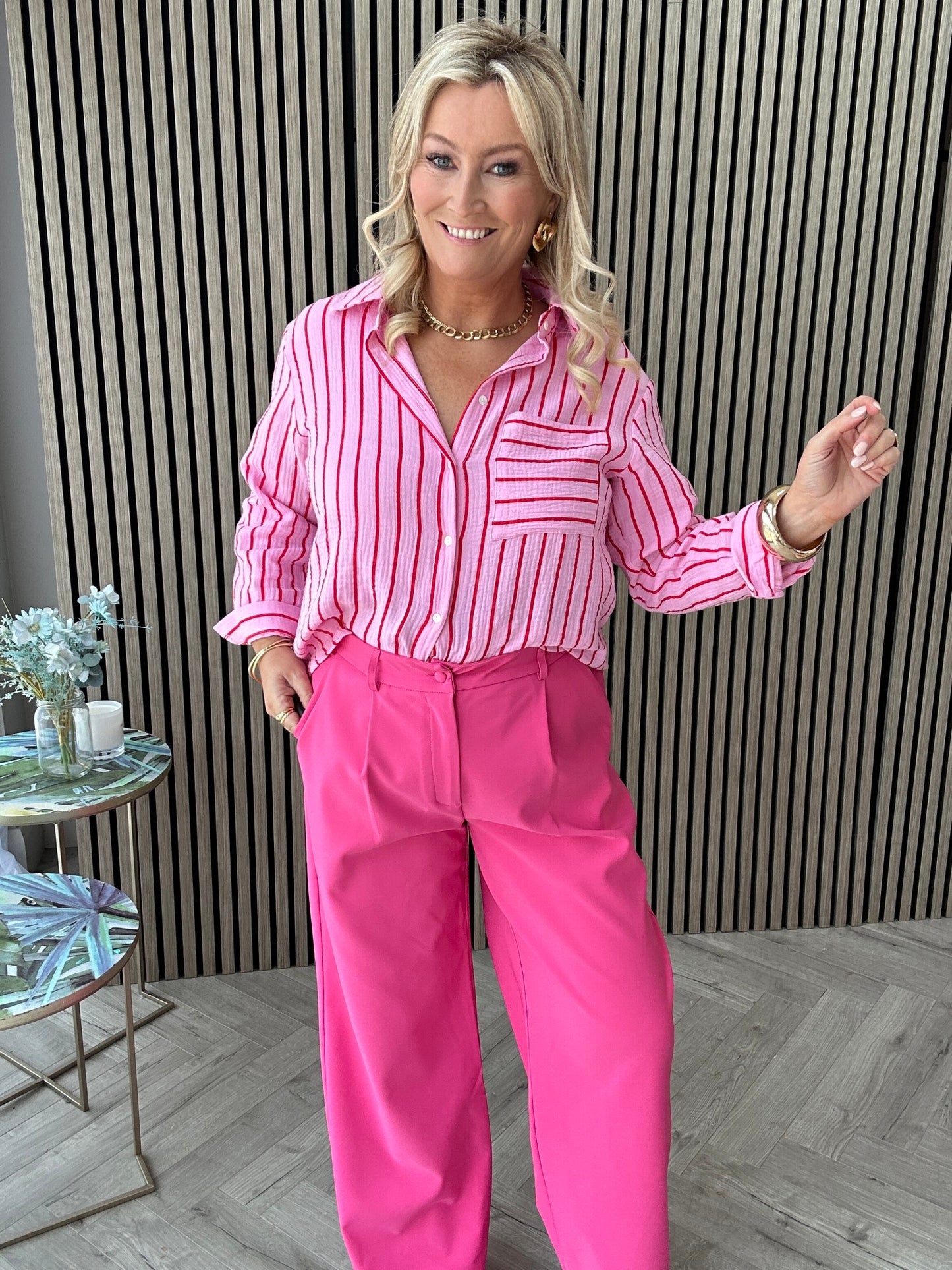 Jo Trousers Fuschia - Image 4