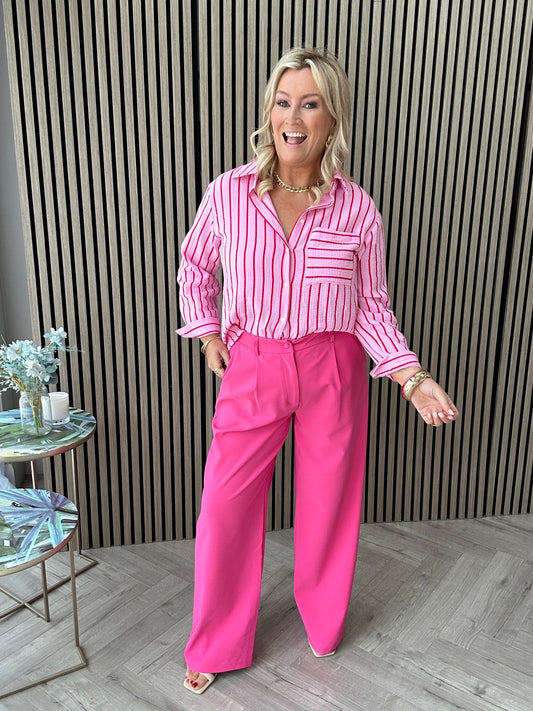 Jo Trousers Fuschia - Image 1