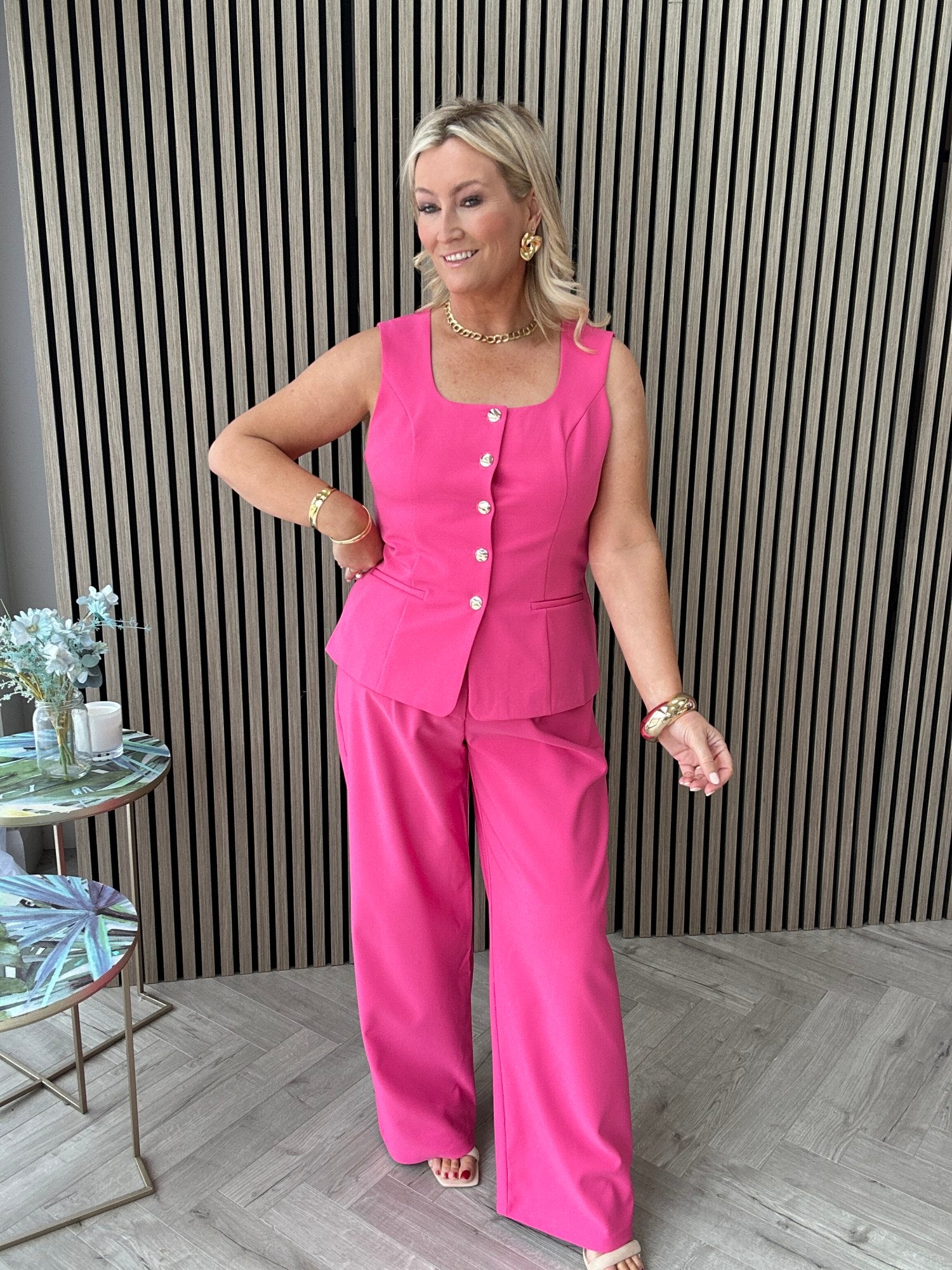 Jo Trousers Fuschia - Image 6