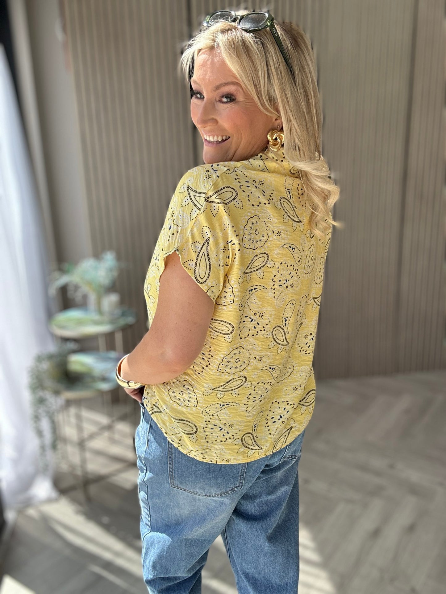 Ruthie Top Yellow - Image 3