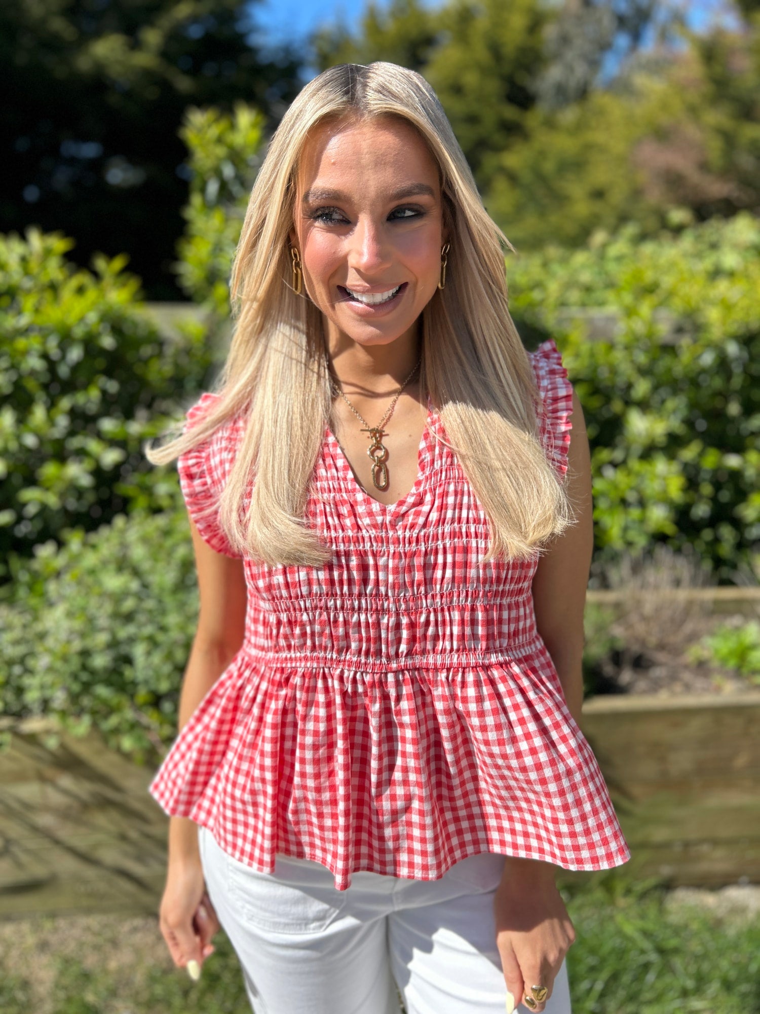 Dixie Gingham Top - Image 5