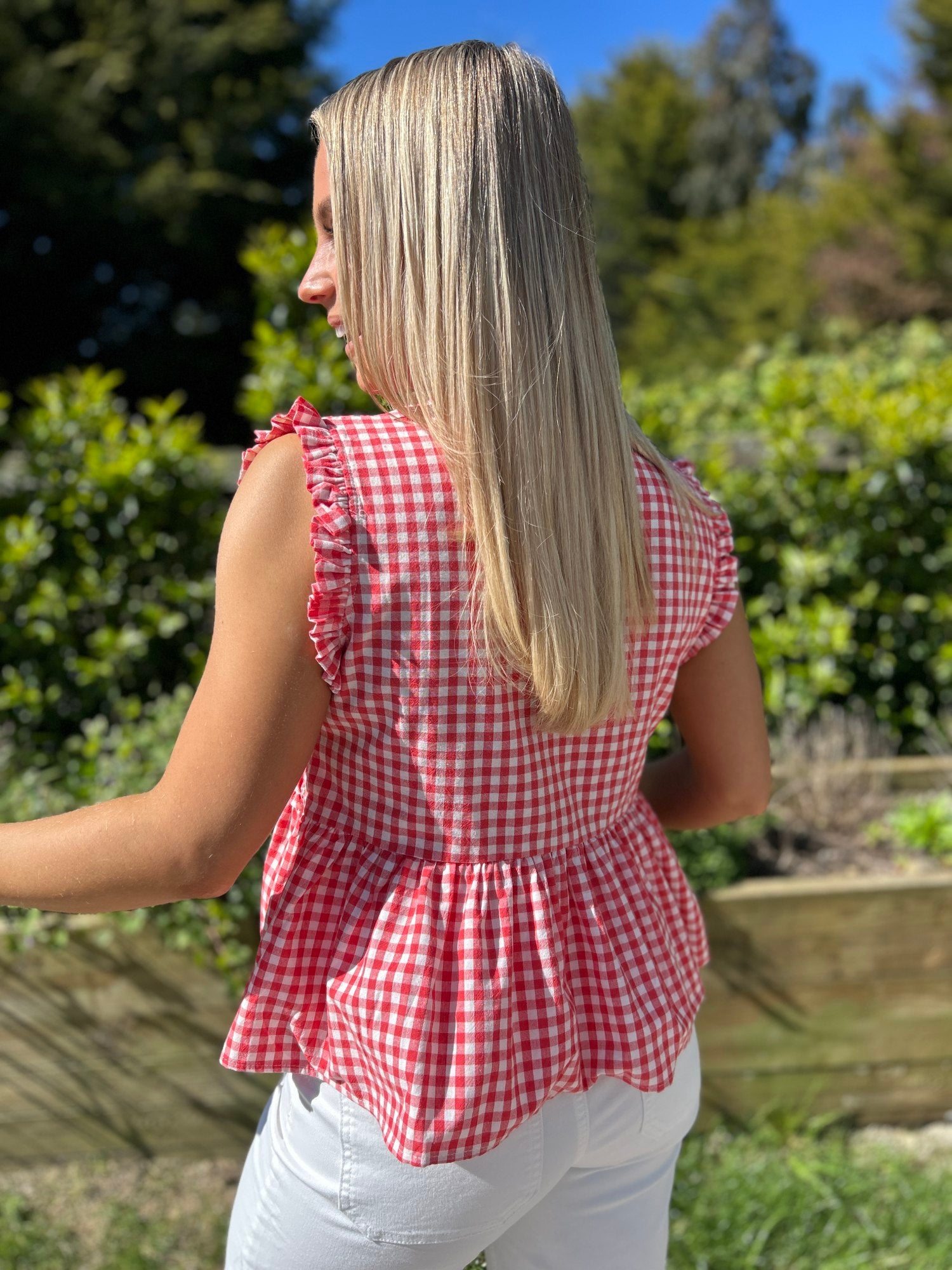 Dixie Gingham Top - Image 7