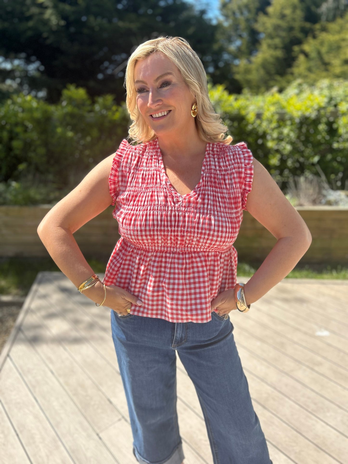 Dixie Gingham Top - Image 4