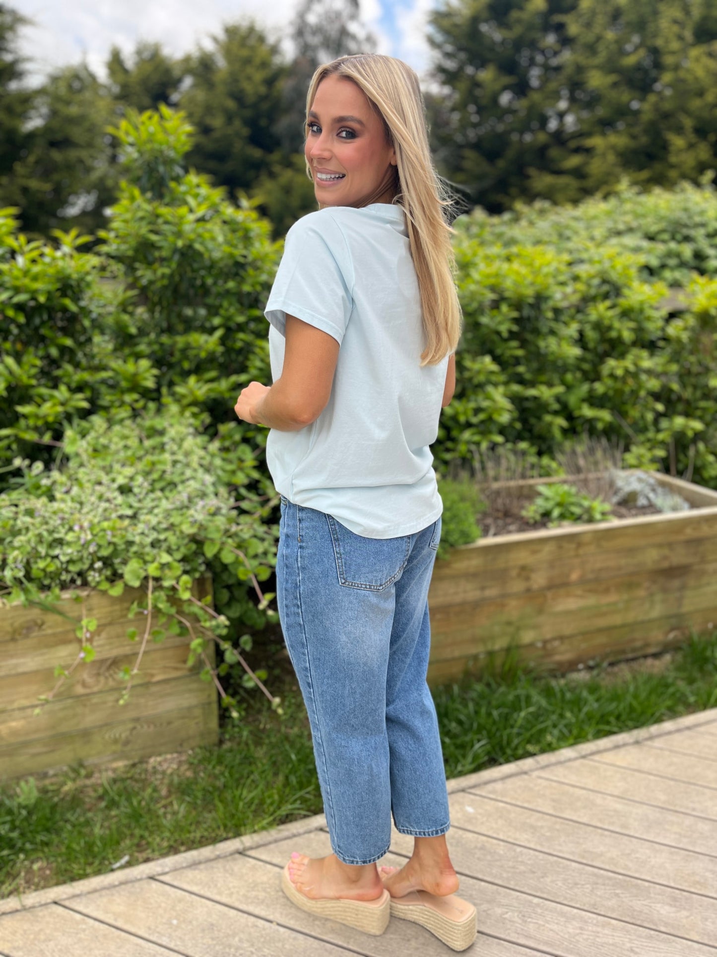 Lettie T Shirt Blue - Image 2