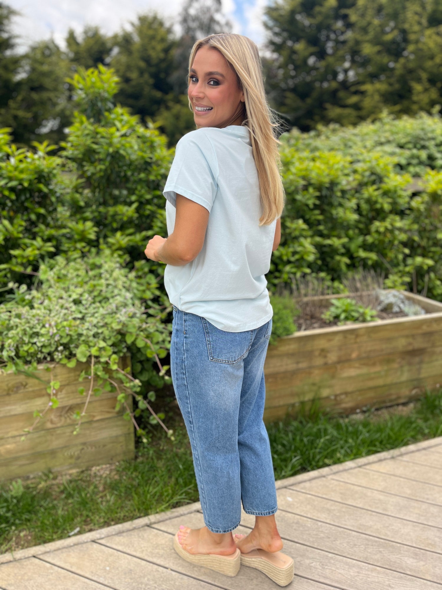 Lettie T Shirt Blue - Image 2
