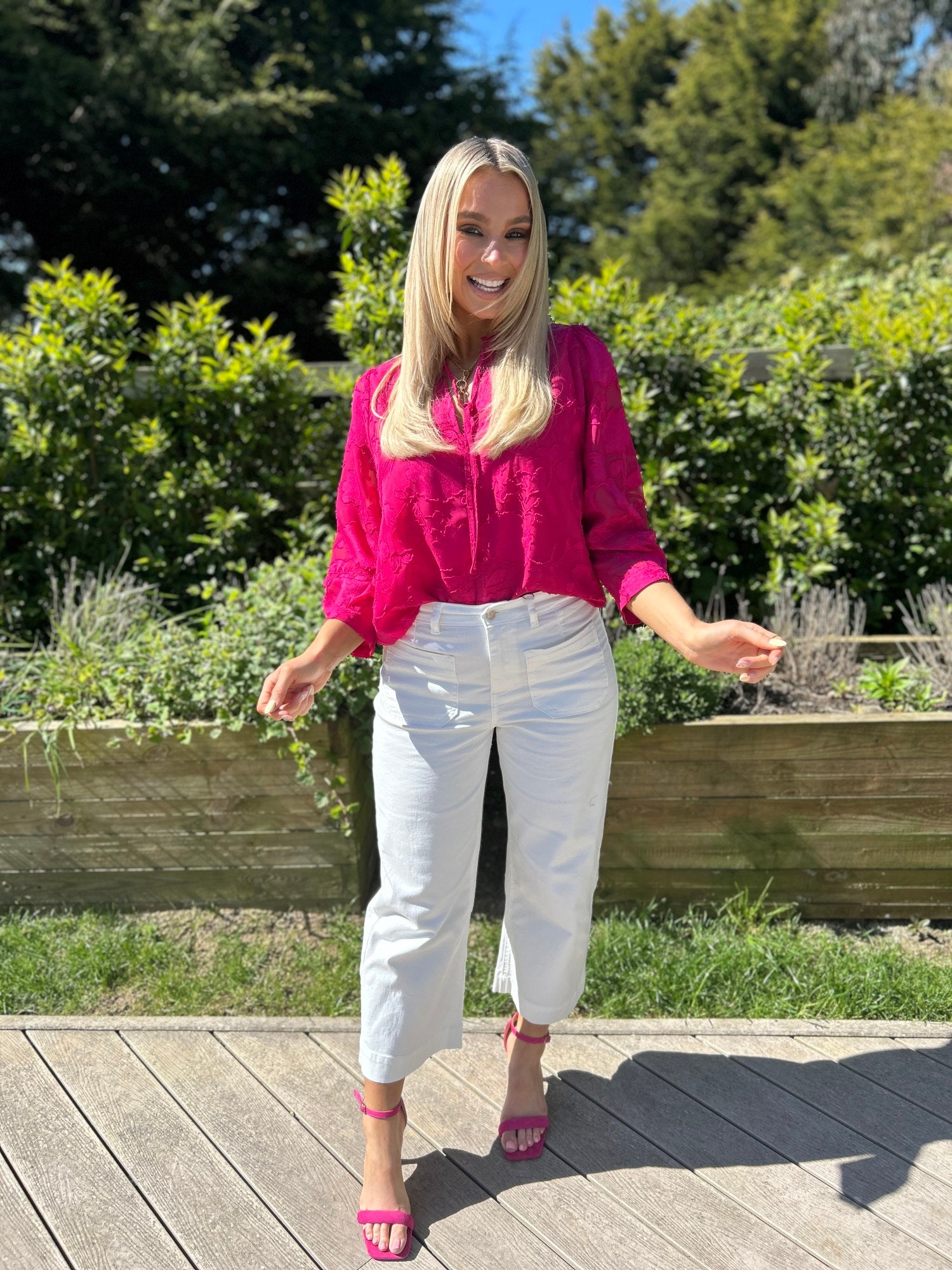 Primrose Top Cerise - Image 5