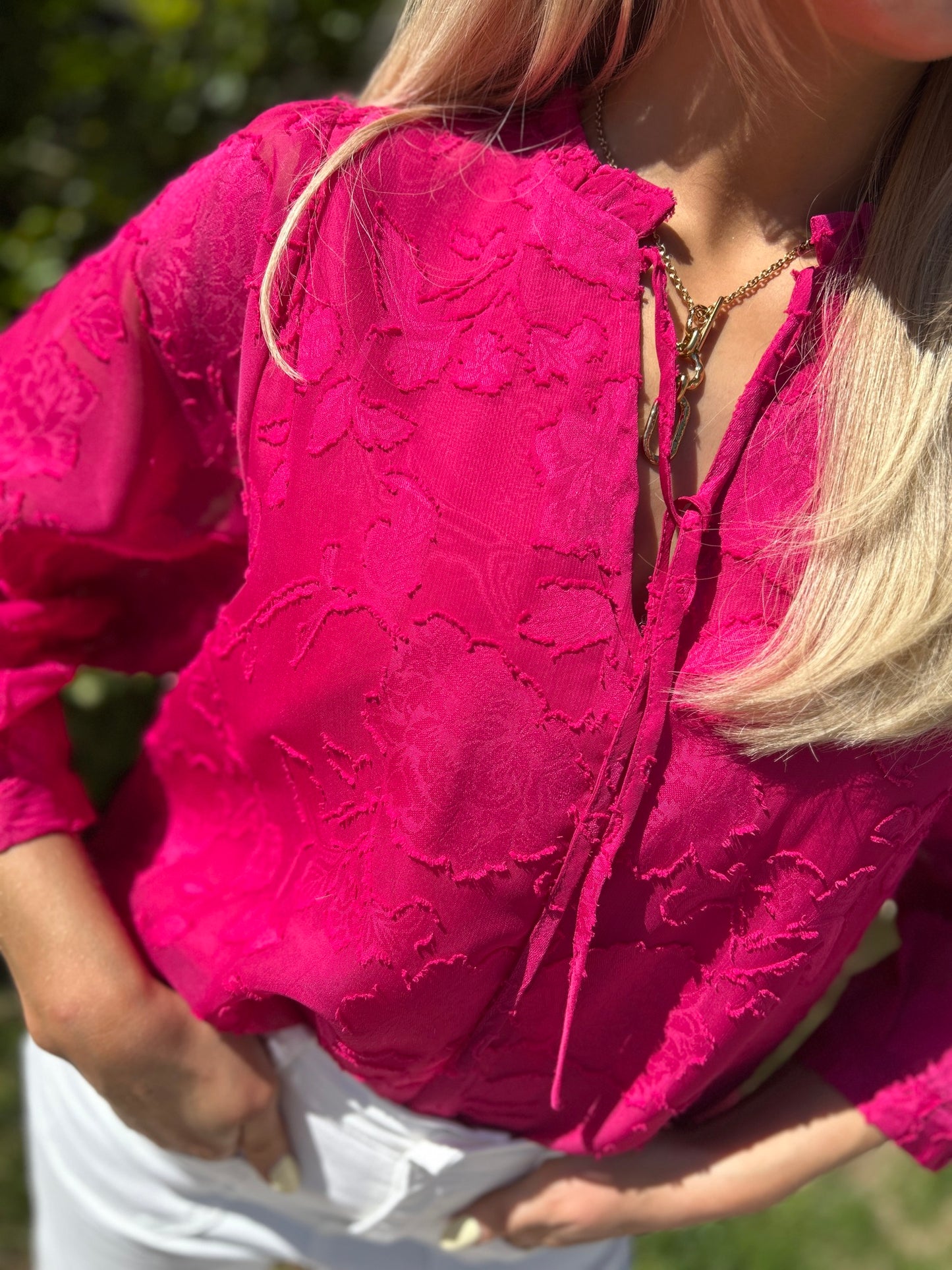 Primrose Top Cerise - Image 4