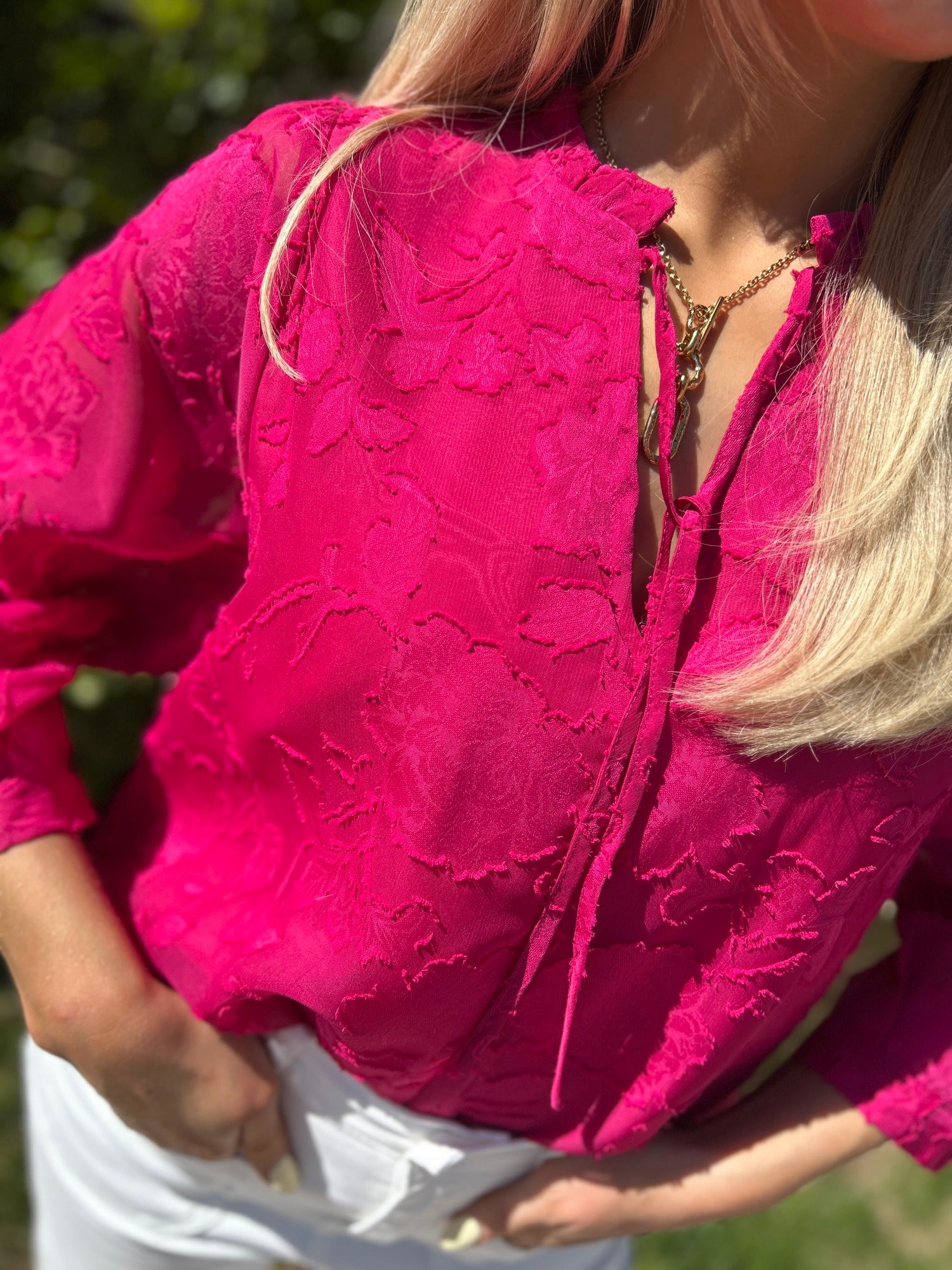 Primrose Top Cerise - Image 4