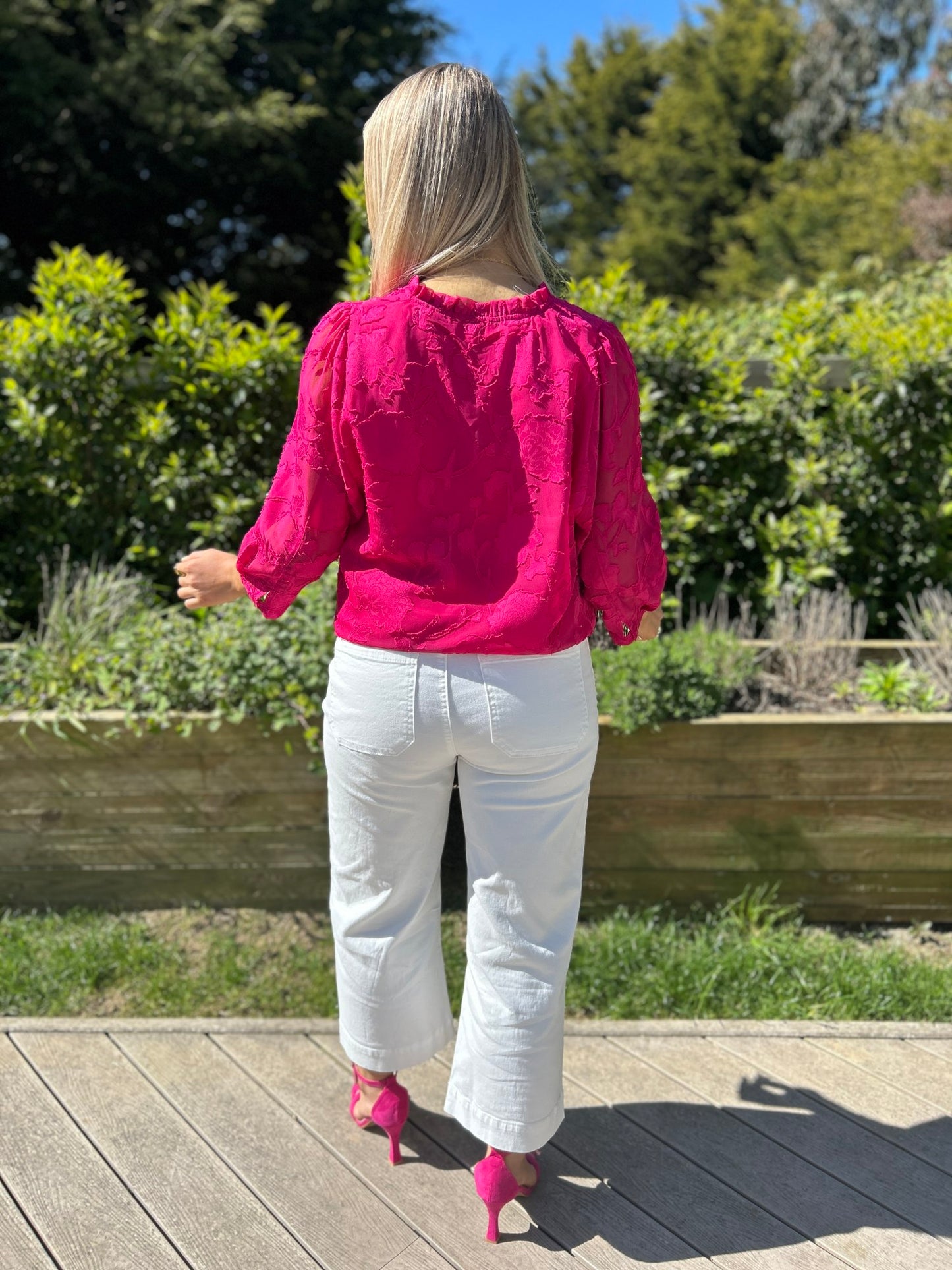 Primrose Top Cerise - Image 7