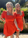 Reeve Mini Dress Orange - Image unknown