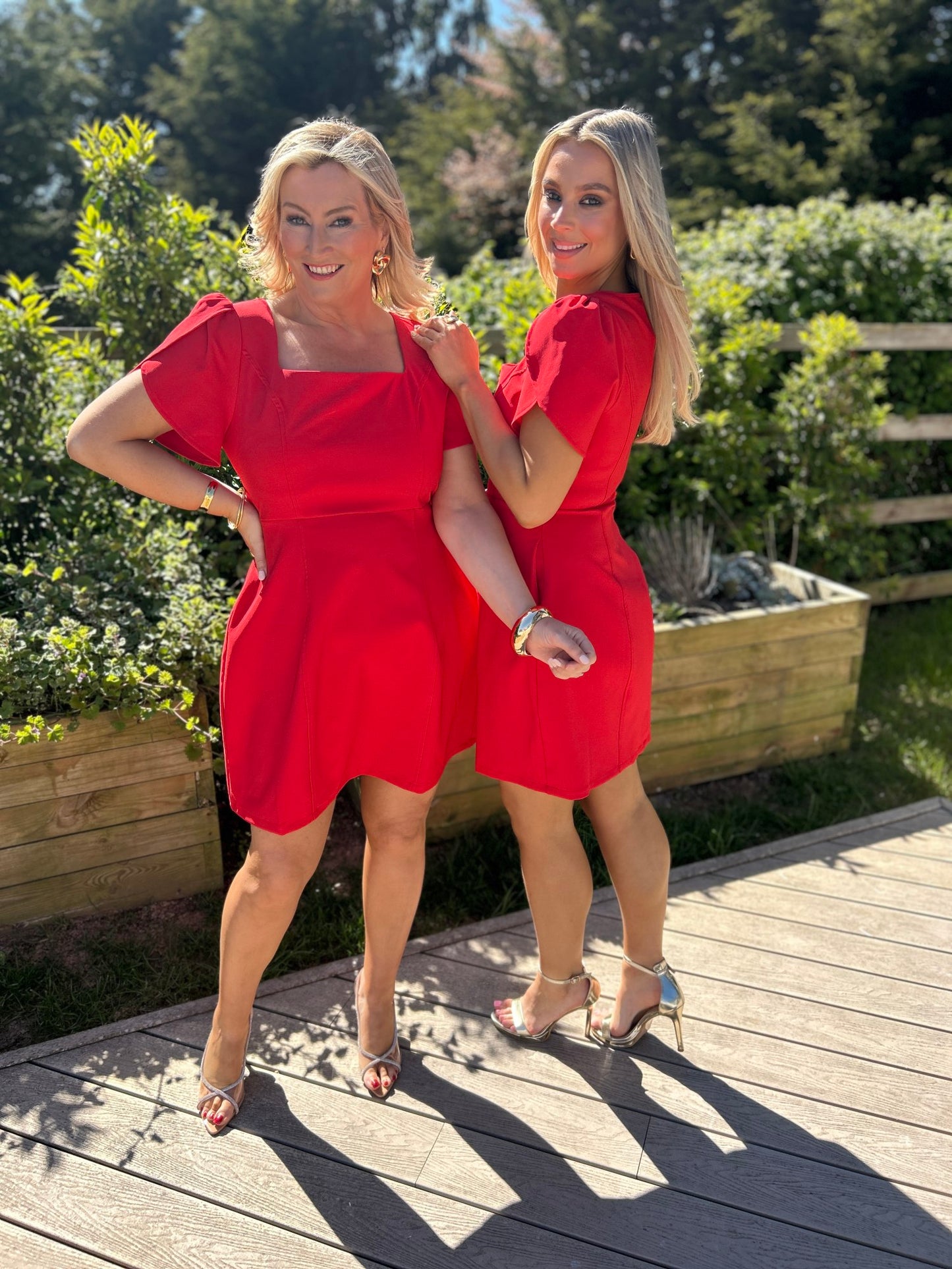 Reeve Mini Dress Red - Image 10