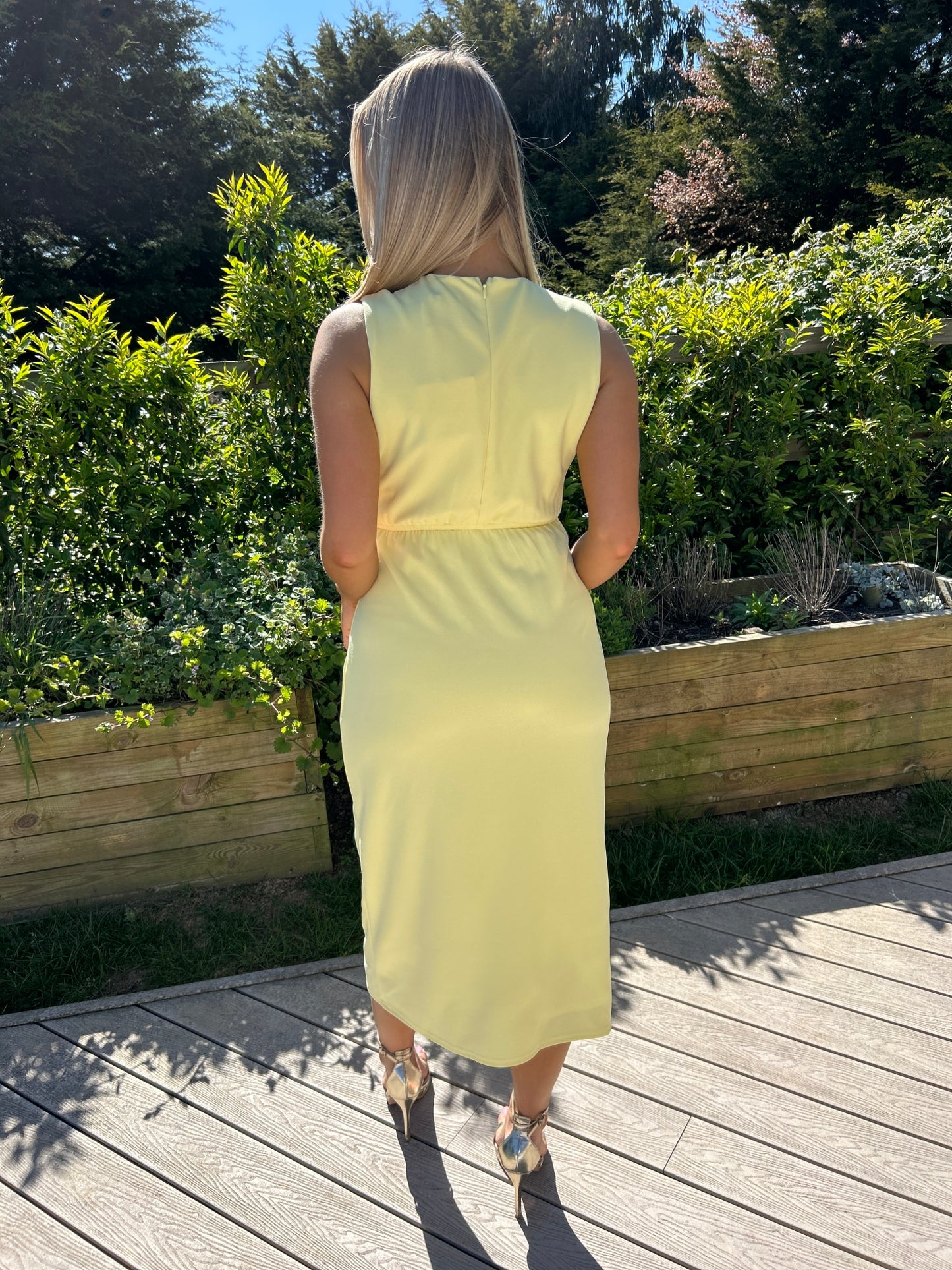 Louisa Dress Yellow - Image 5