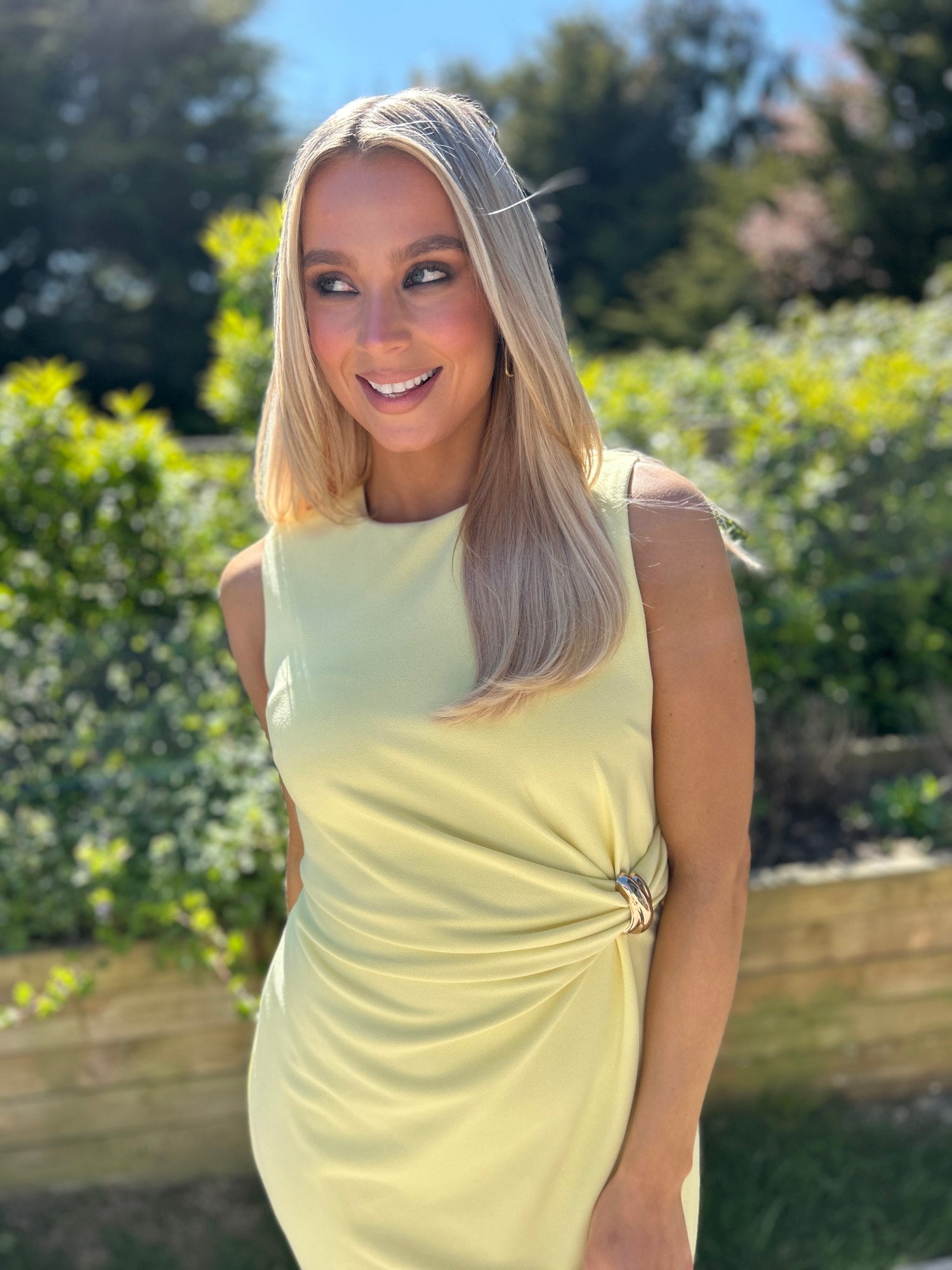 Louisa Dress Yellow - Image 8