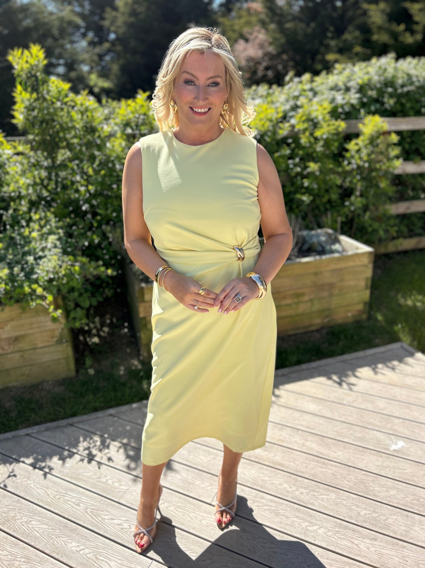 Louisa Dress Yellow - Image 11
